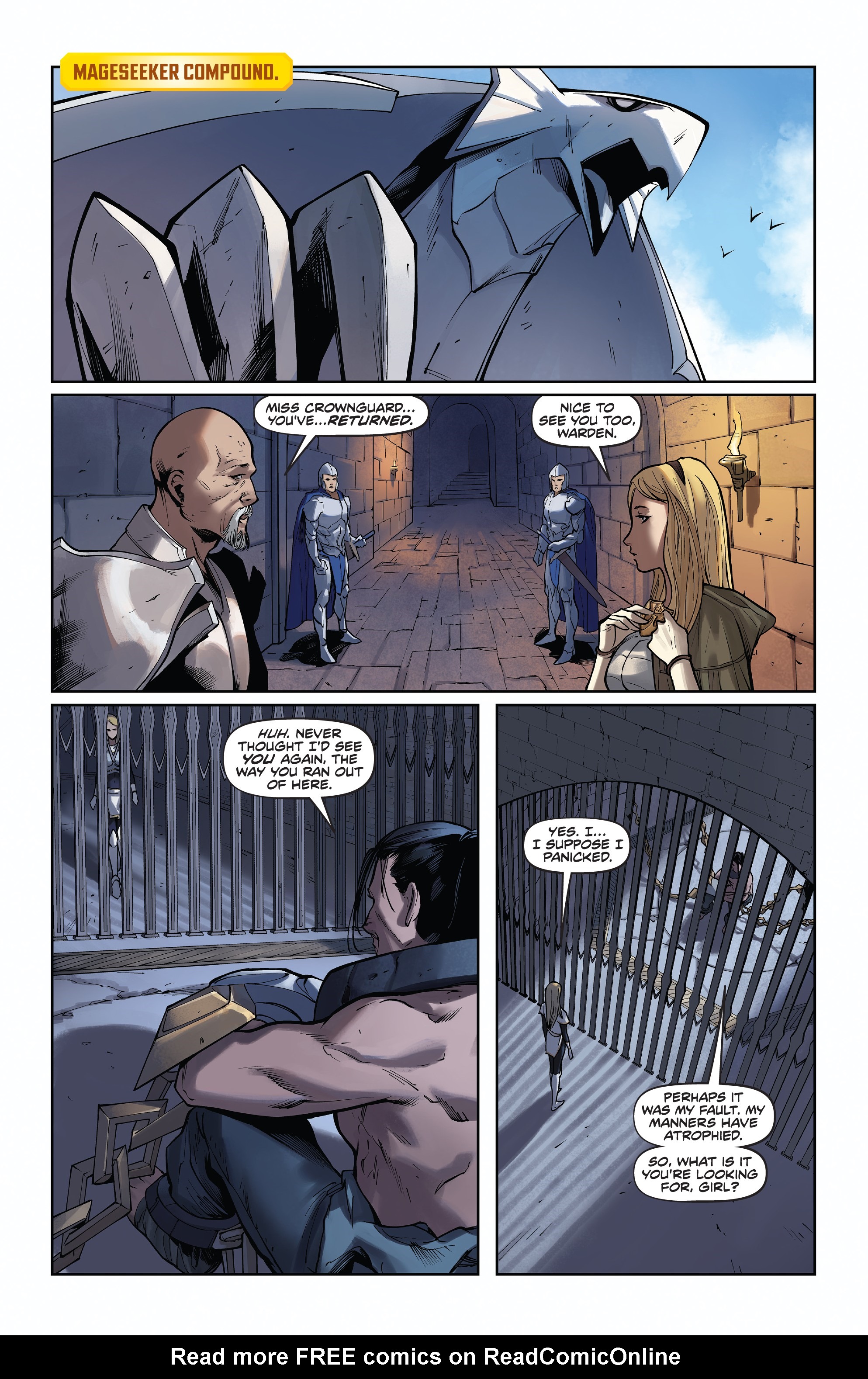 Read online League of Legends: Lux comic -  Issue #2 - 4
