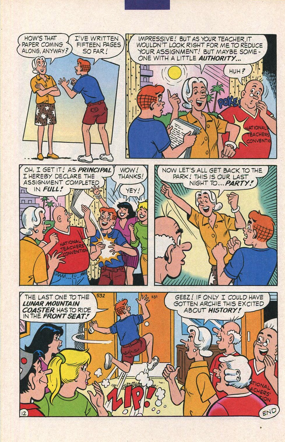 Read online Archie's Vacation Special comic -  Issue #5 - 16