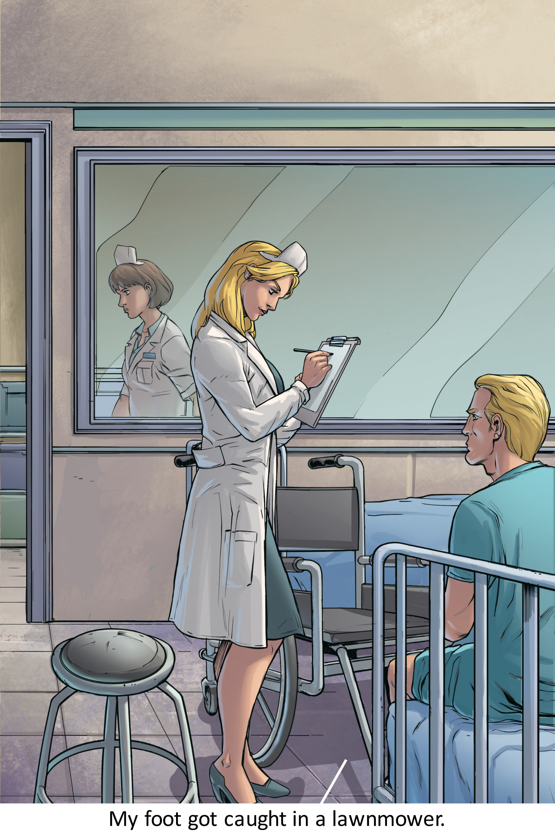 Read online Medic comic -  Issue #3 - 137