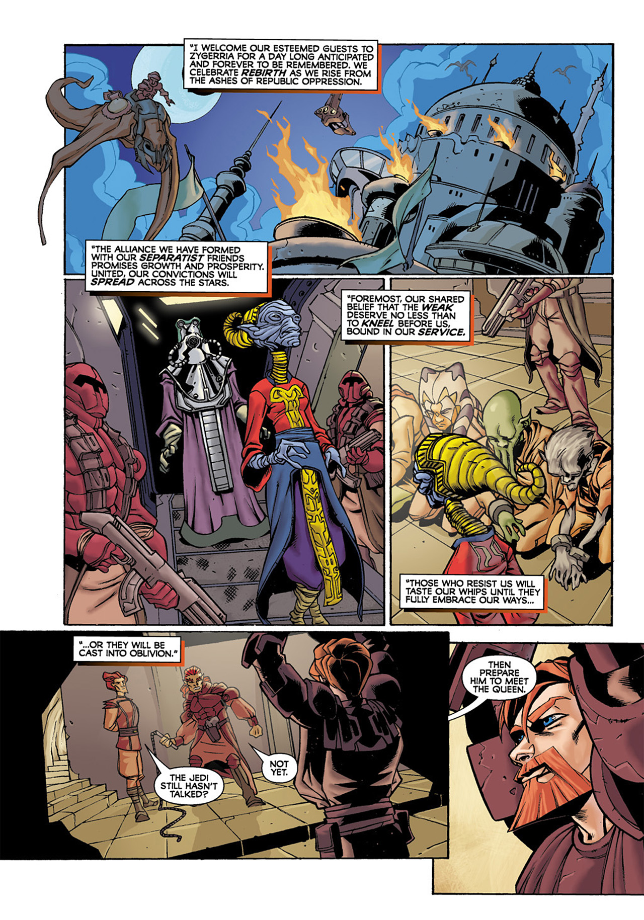 Read online Star Wars: The Clone Wars comic -  Issue #4 - 3