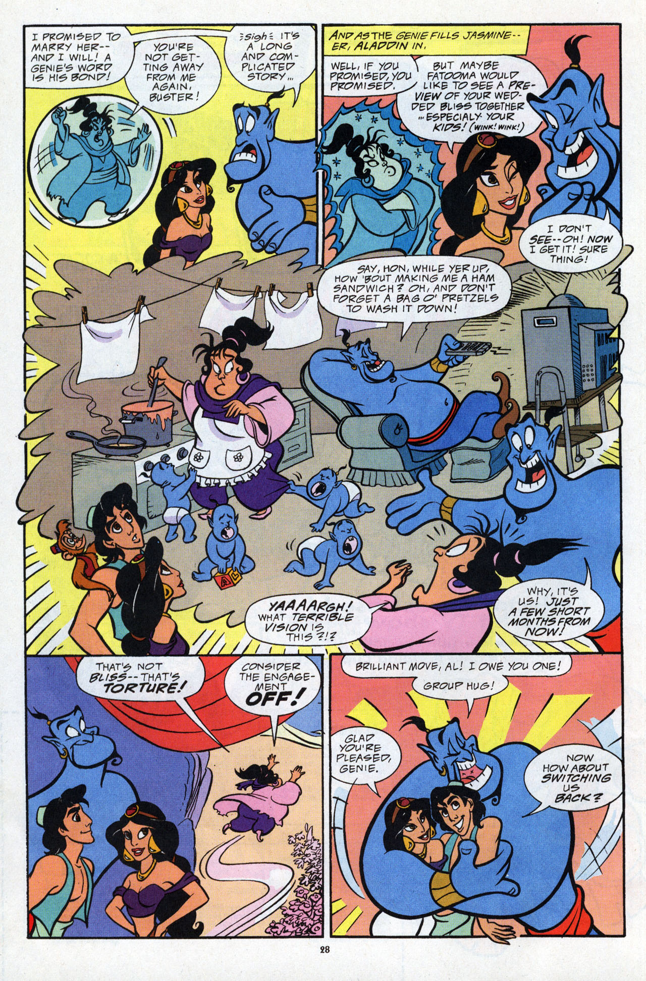 Read online Disney's Aladdin comic -  Issue #8 - 30