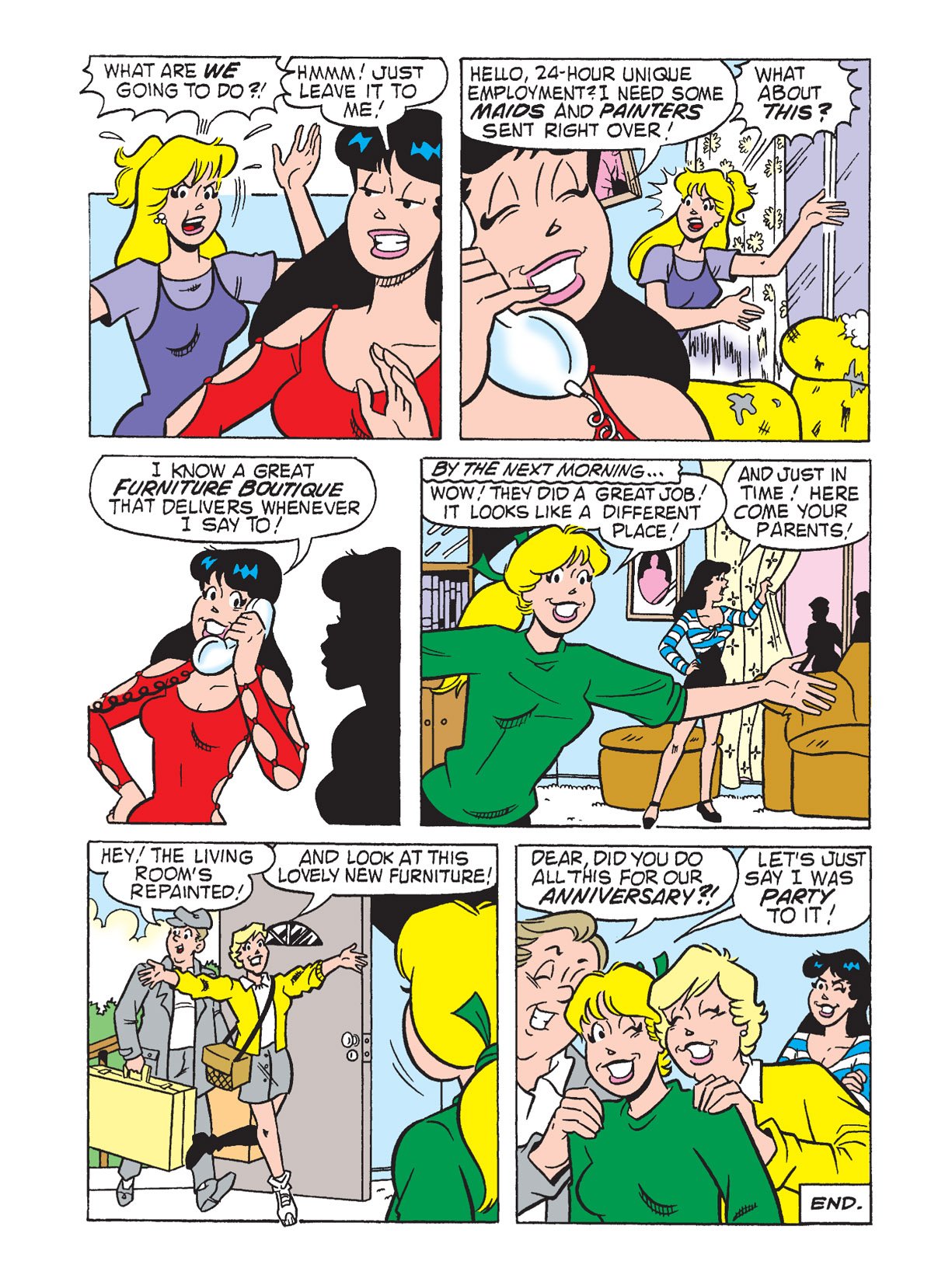Read online Betty & Veronica Friends Double Digest comic -  Issue #224 - 90