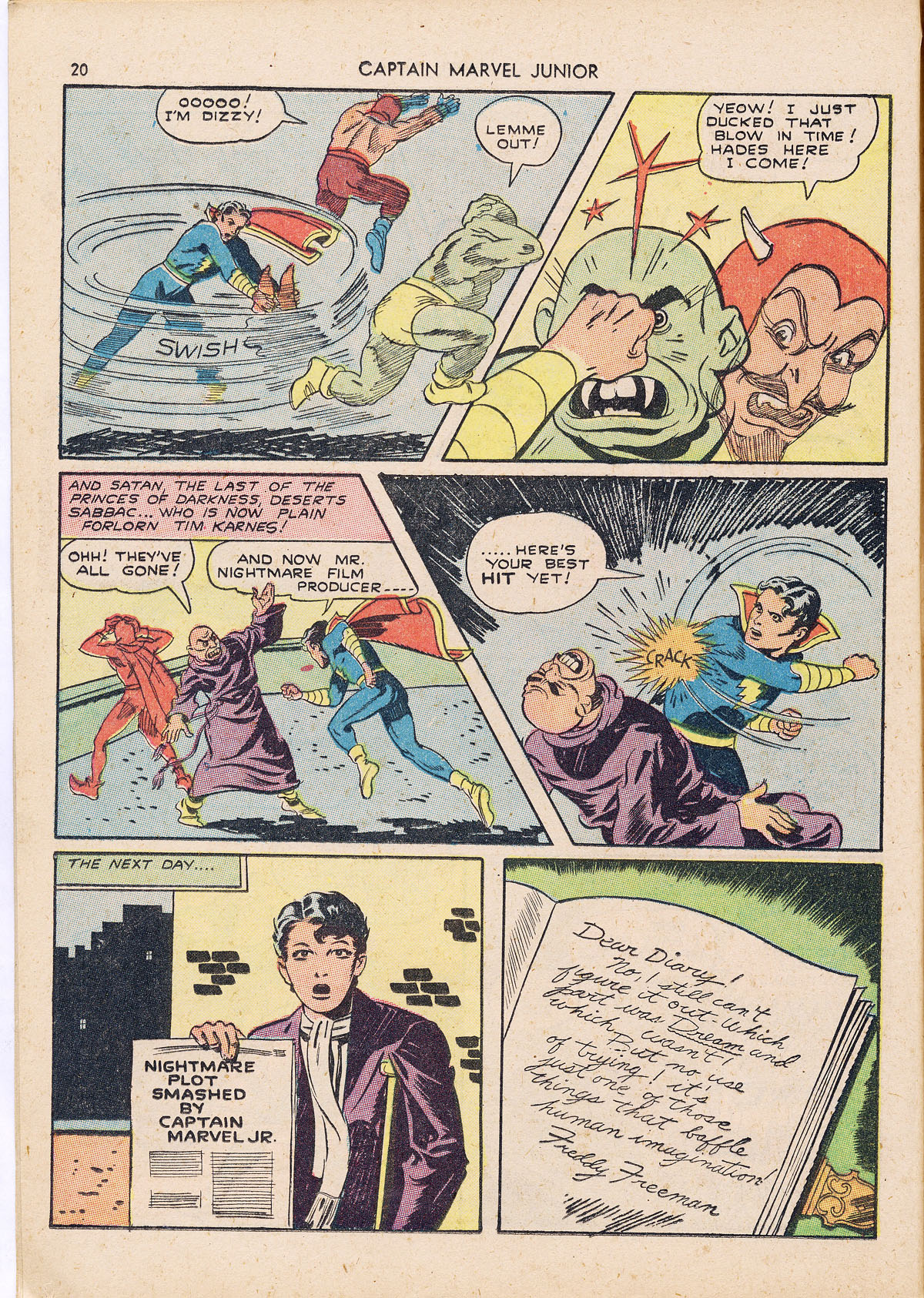 Read online Captain Marvel, Jr. comic -  Issue #6 - 19