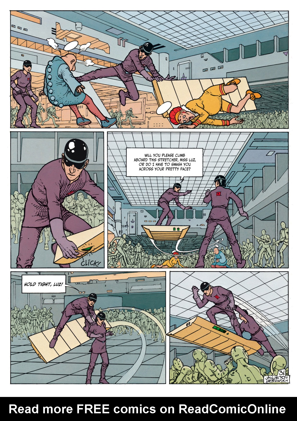 Read online Before the Incal comic -  Issue #4 - 34