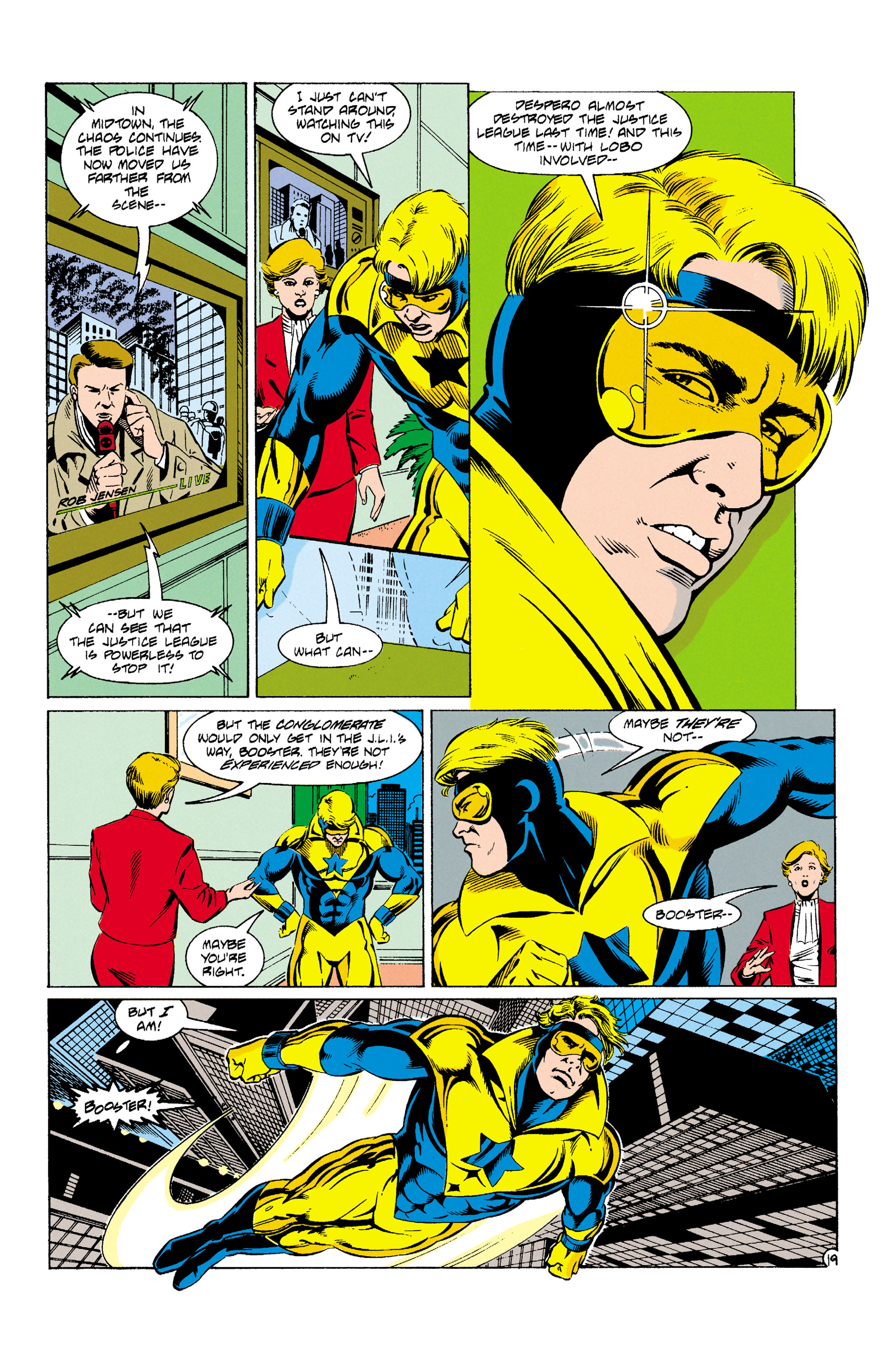 Read online Justice League Europe comic -  Issue #33 - 20