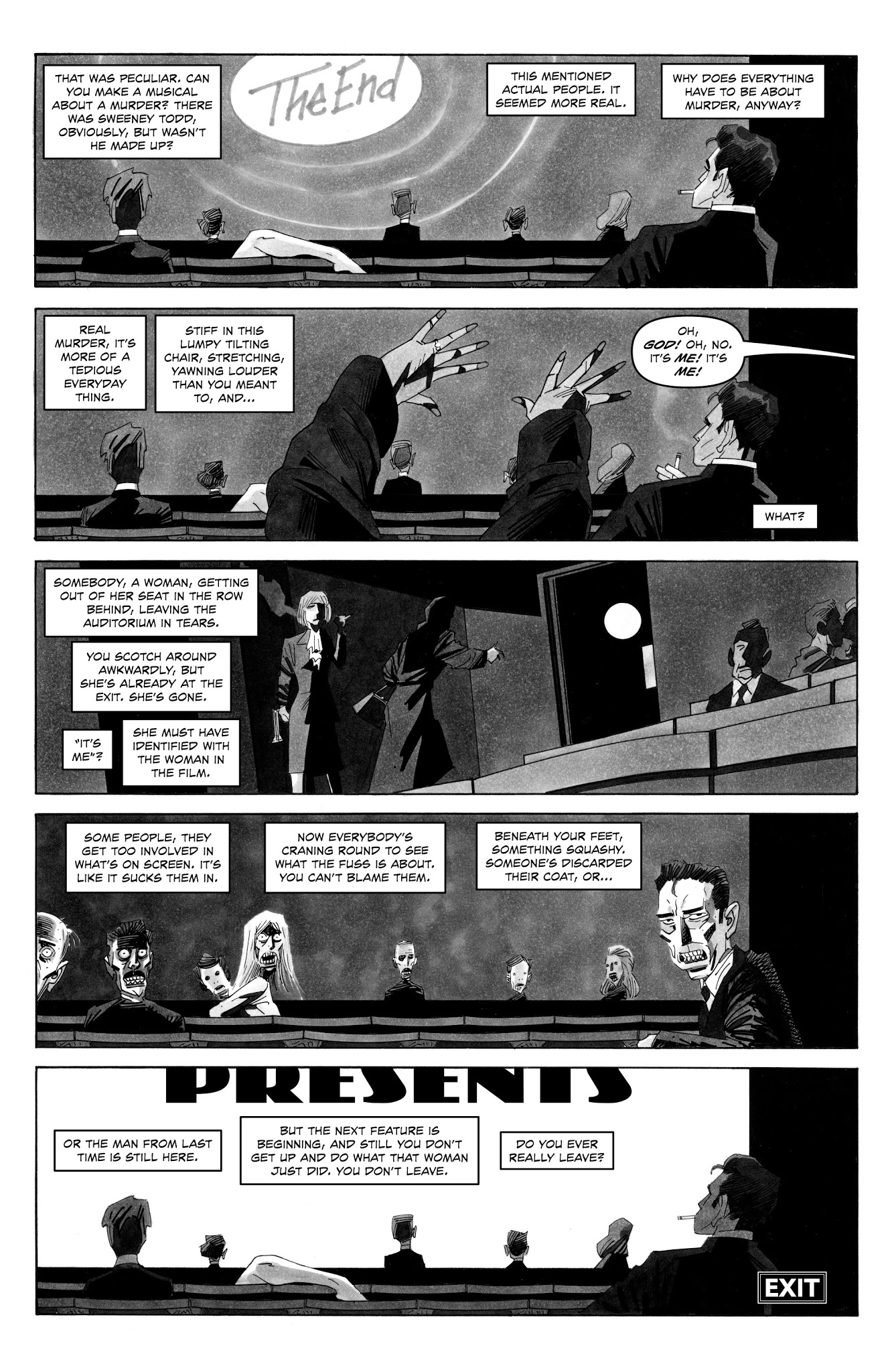 Read online Alan Moore's Cinema Purgatorio comic -  Issue #11 - 12
