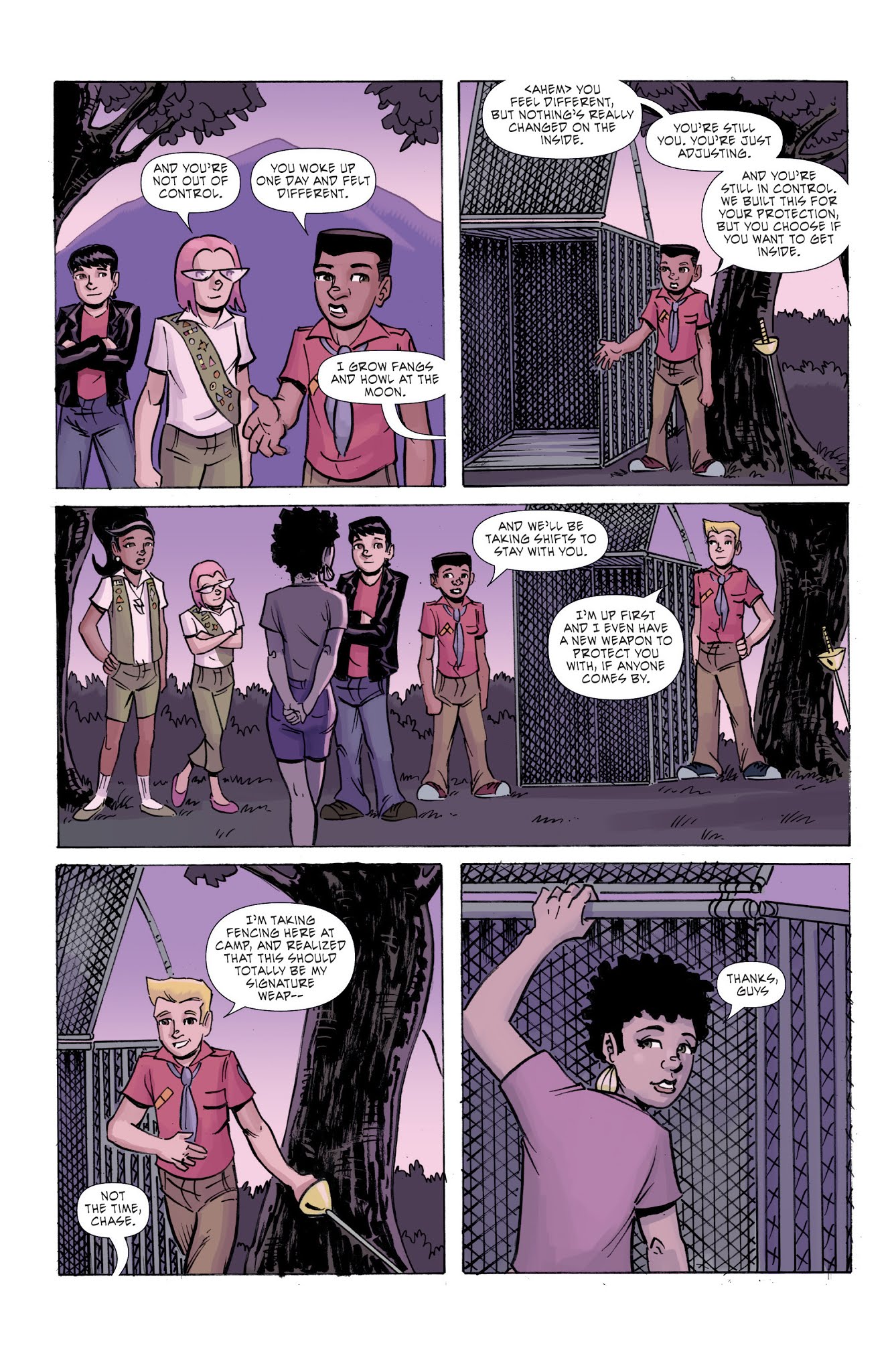 Read online Ghoul Scouts: I Was A Tweenage Werewolf! comic -  Issue #3 - 14