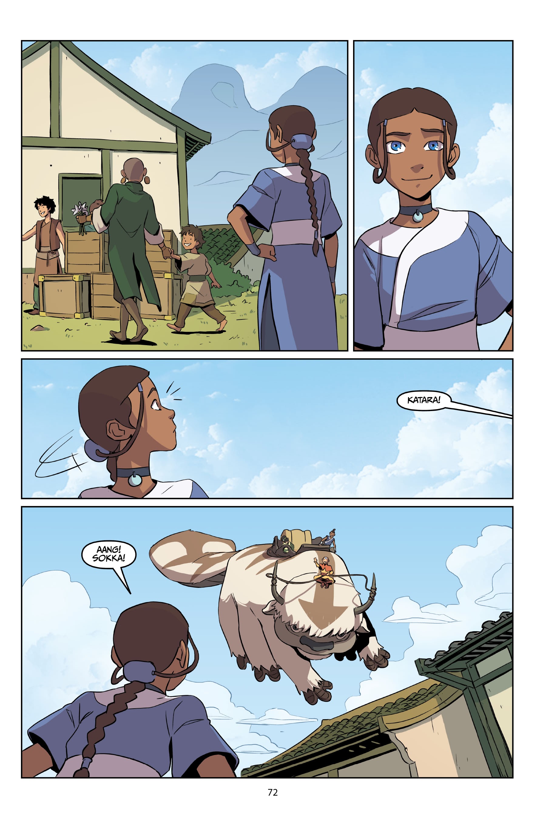 Read online Avatar: The Last Airbender—Katara and the Pirate's Silver comic -  Issue # TPB - 72