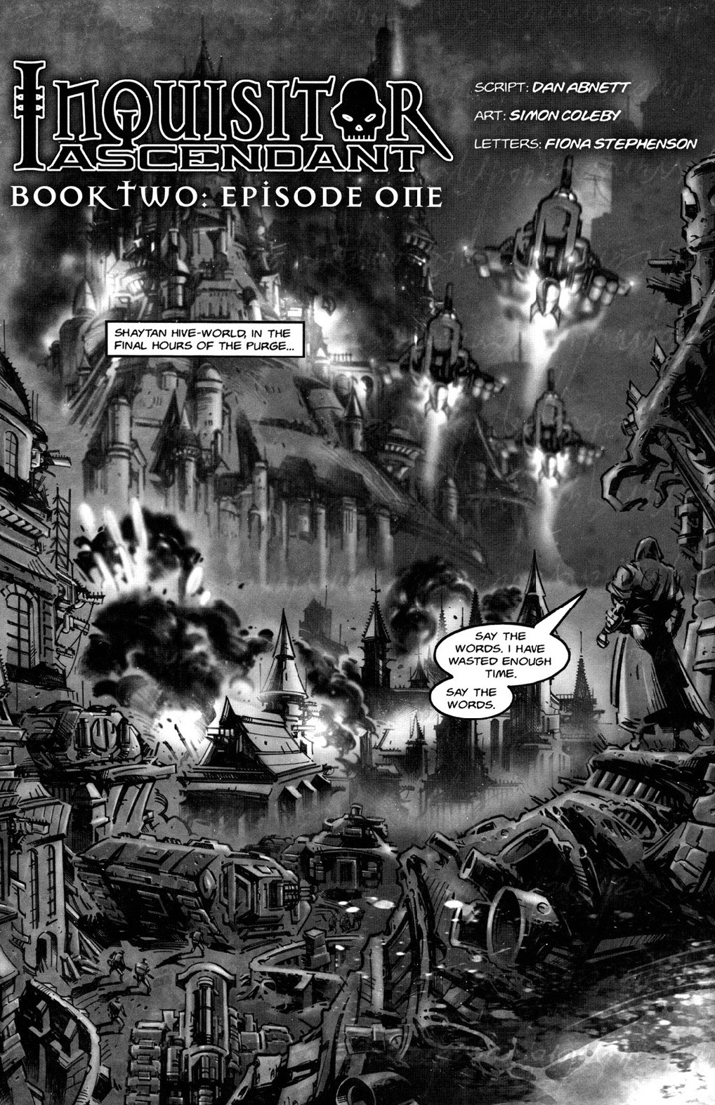 Read online Inquisitor Ascendant comic -  Issue # TPB 2 - 3