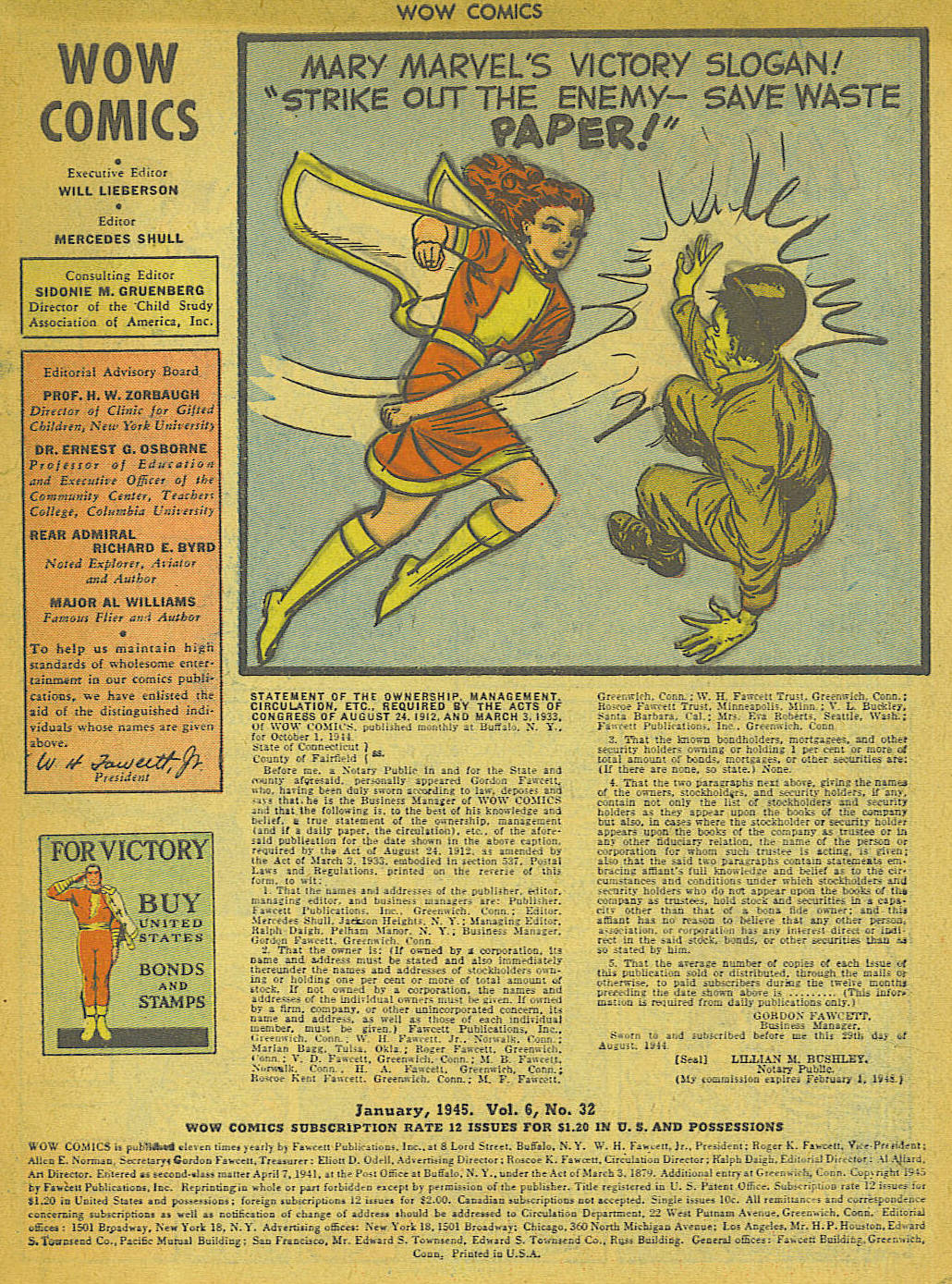 Read online Wow Comics comic -  Issue #32 - 2