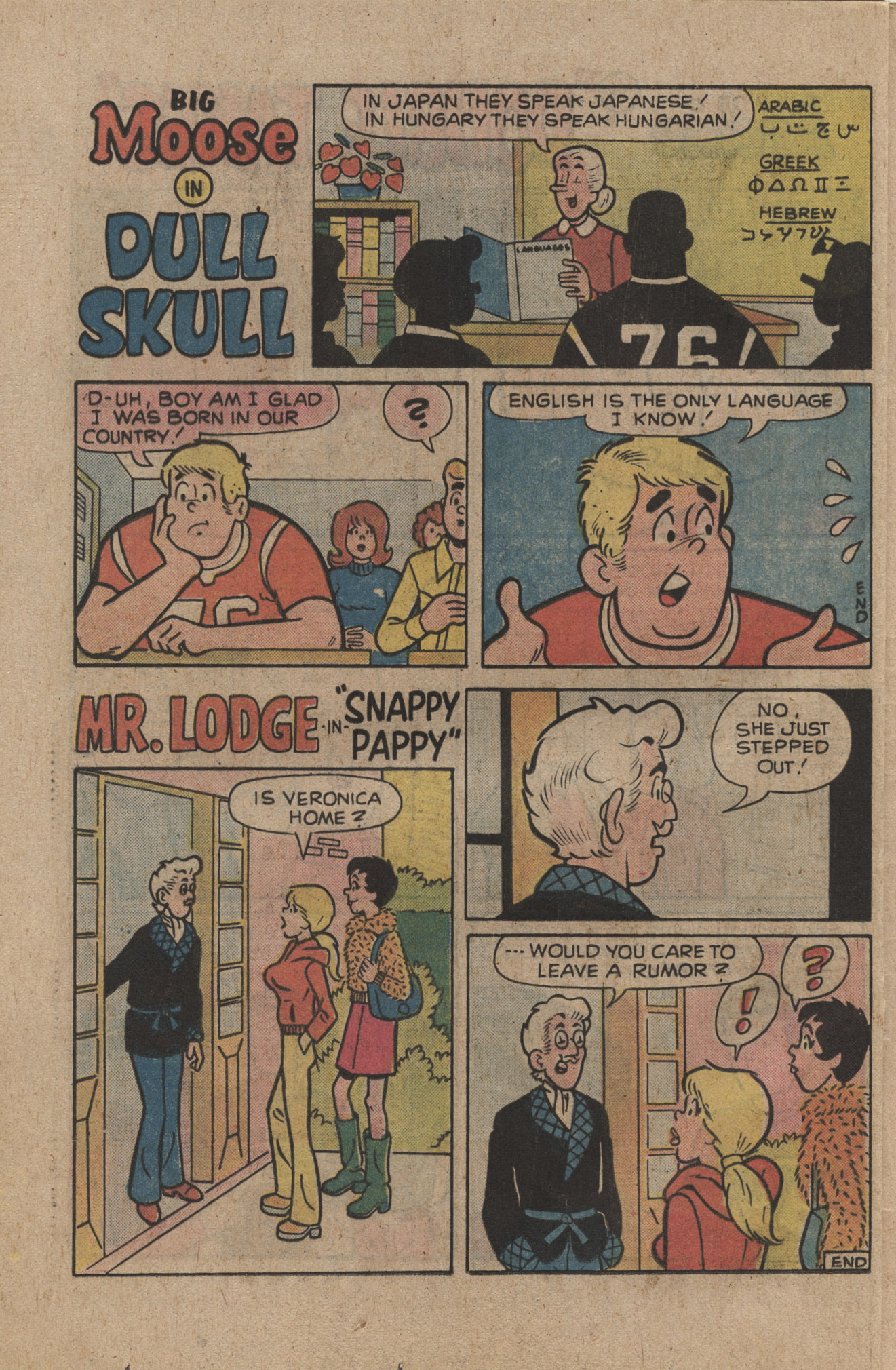Read online Archie's Joke Book Magazine comic -  Issue #222 - 24
