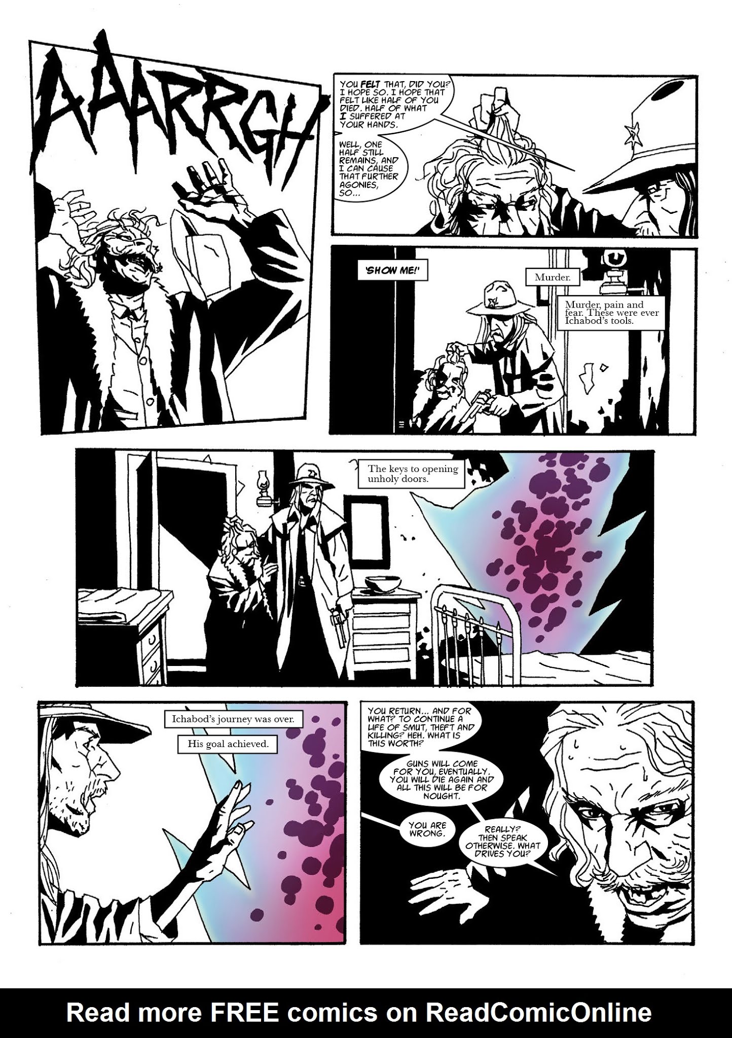 Read online The Grievous Journey of Ichabod Azrael (and the DEAD LEFT in His WAKE) comic -  Issue # TPB - 61