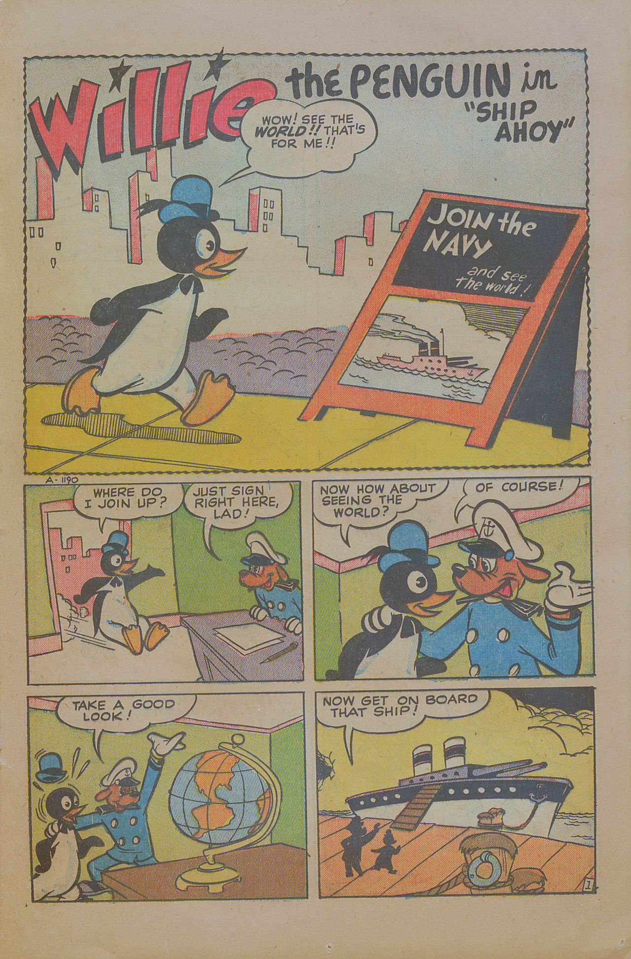 Read online Willie The Penguin comic -  Issue #1 - 25
