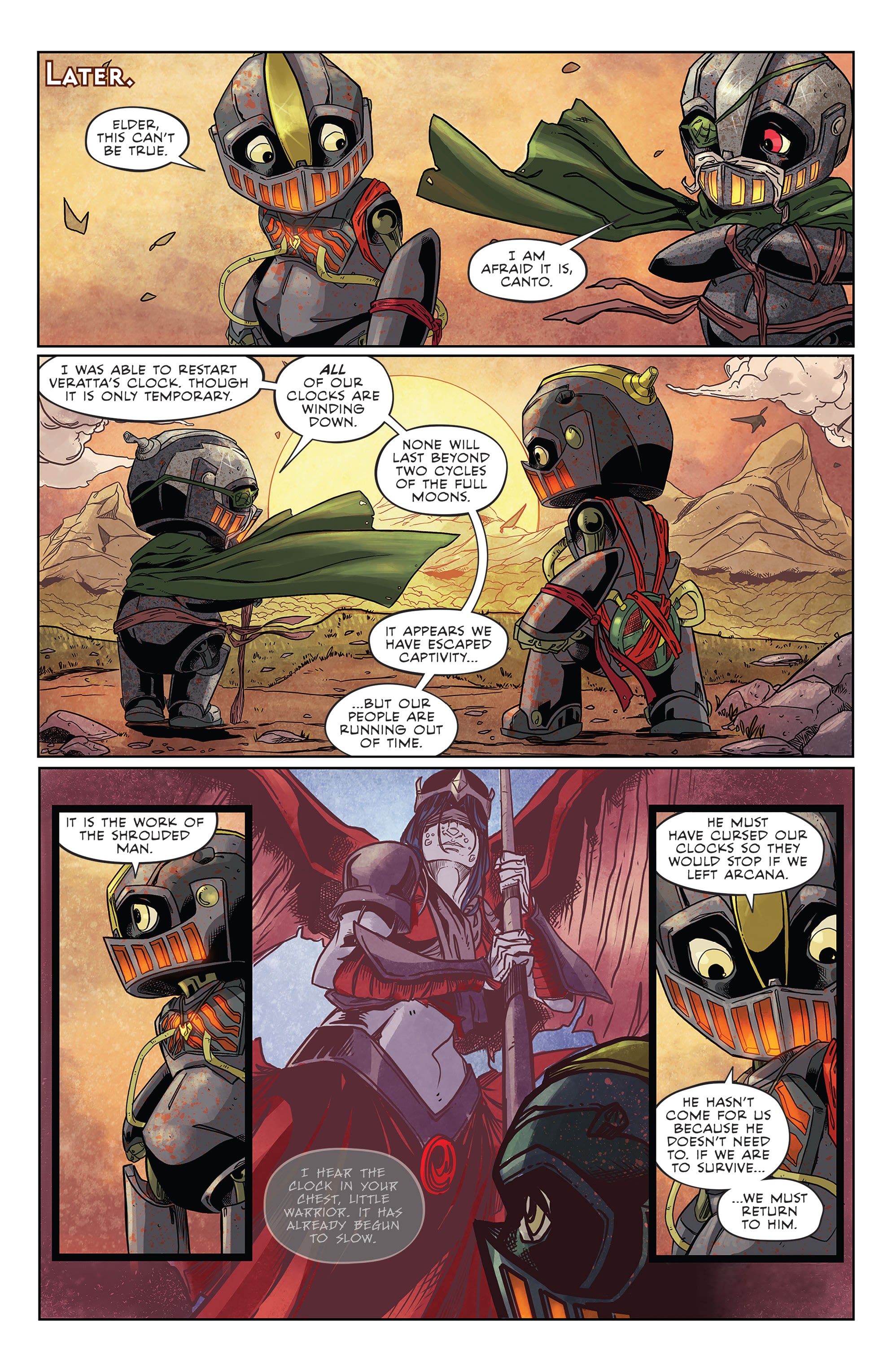 Read online Canto II: The Hollow Men comic -  Issue #1 - 19