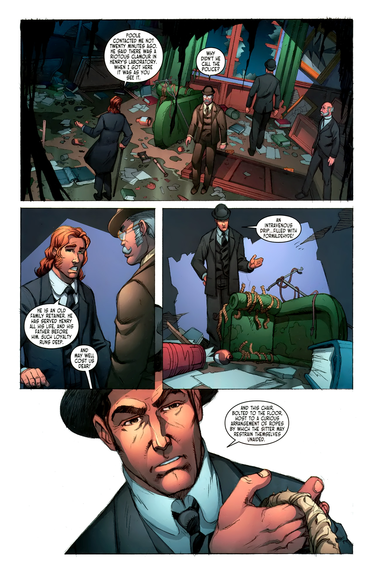 Read online Victorian Undead: Sherlock Holmes vs. Jekyll and Hyde comic -  Issue # Full - 23