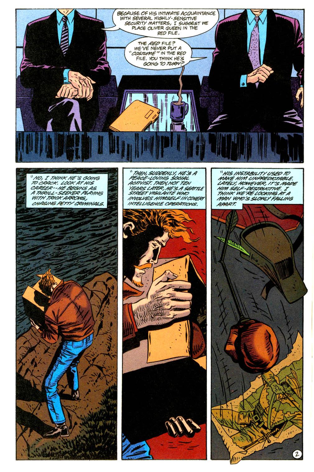 Read online Green Arrow (1988) comic -  Issue #0 - 3