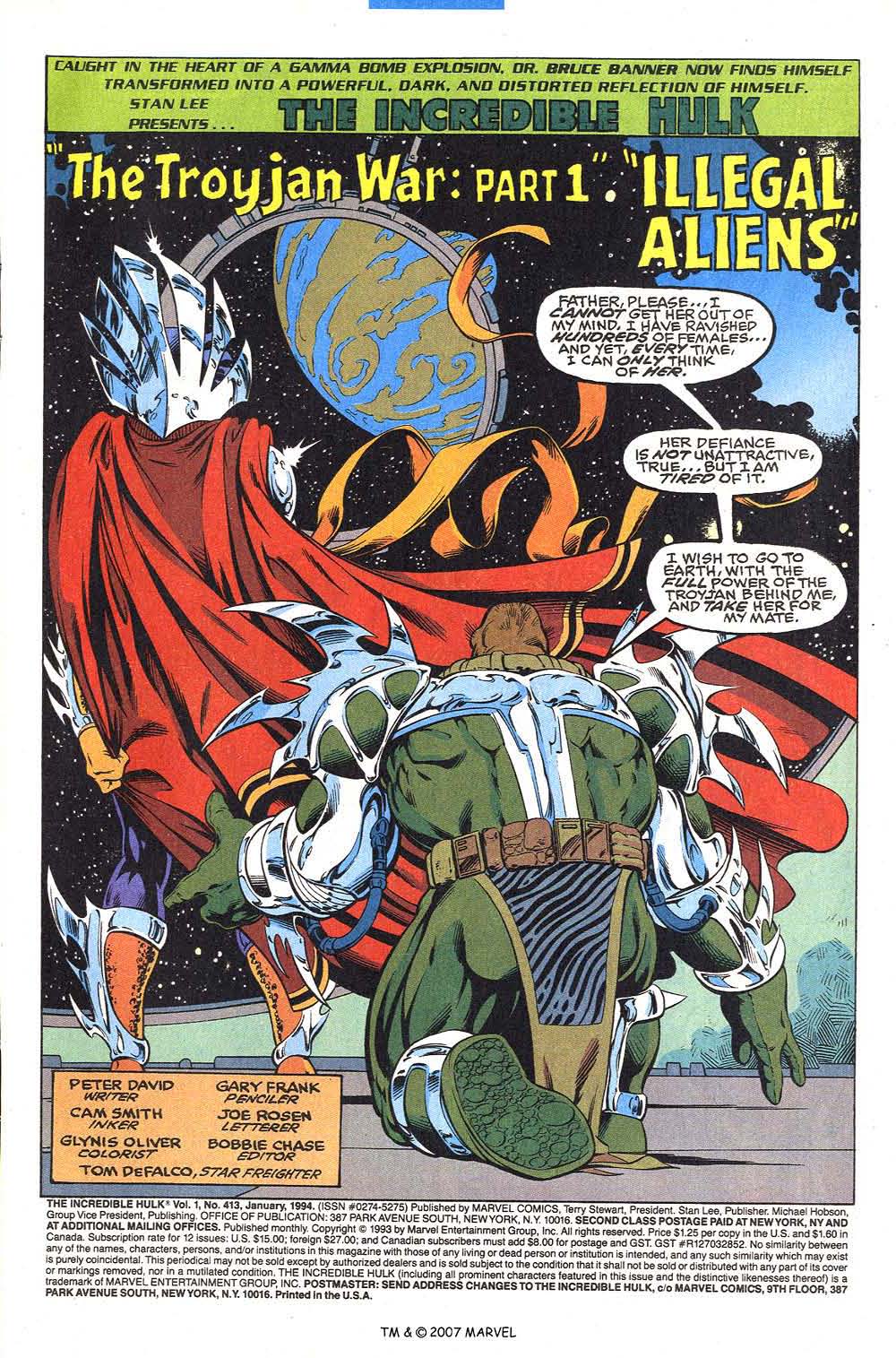 Read online The Incredible Hulk (1968) comic -  Issue #413 - 3