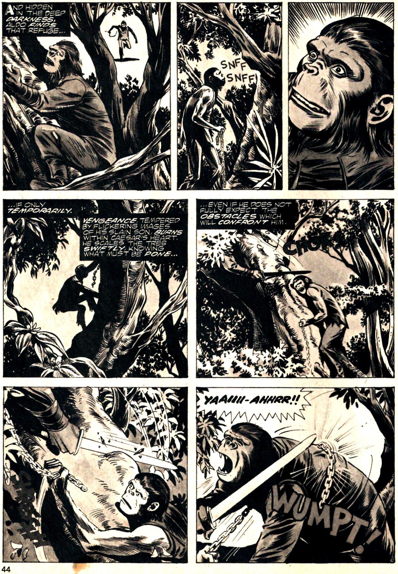 Read online Planet of the Apes comic -  Issue #28 - 43