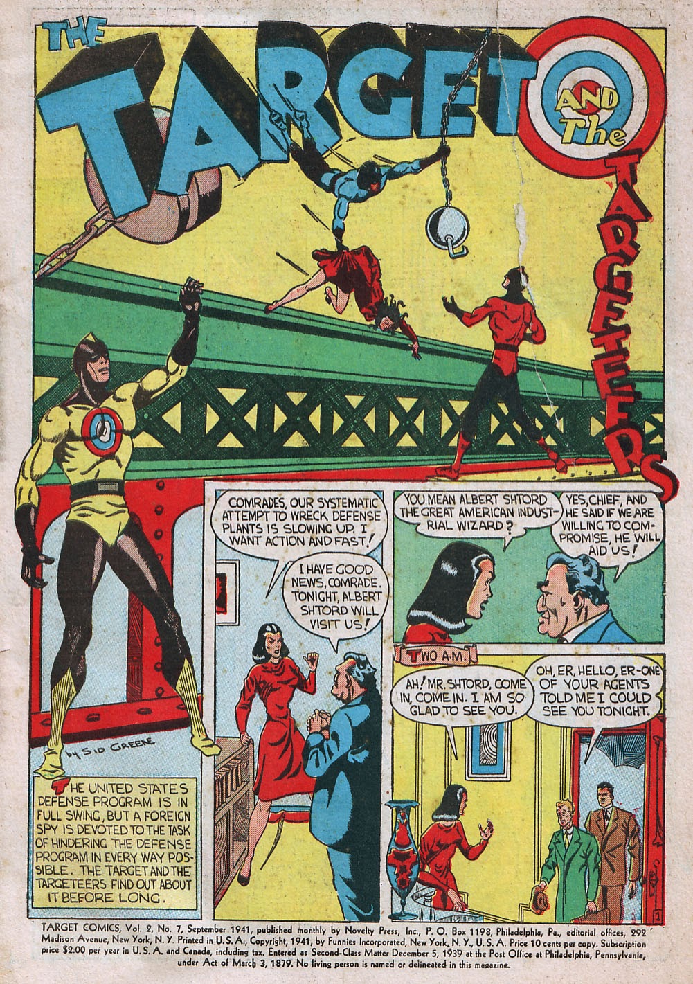 Read online Target Comics comic -  Issue #19 - 3