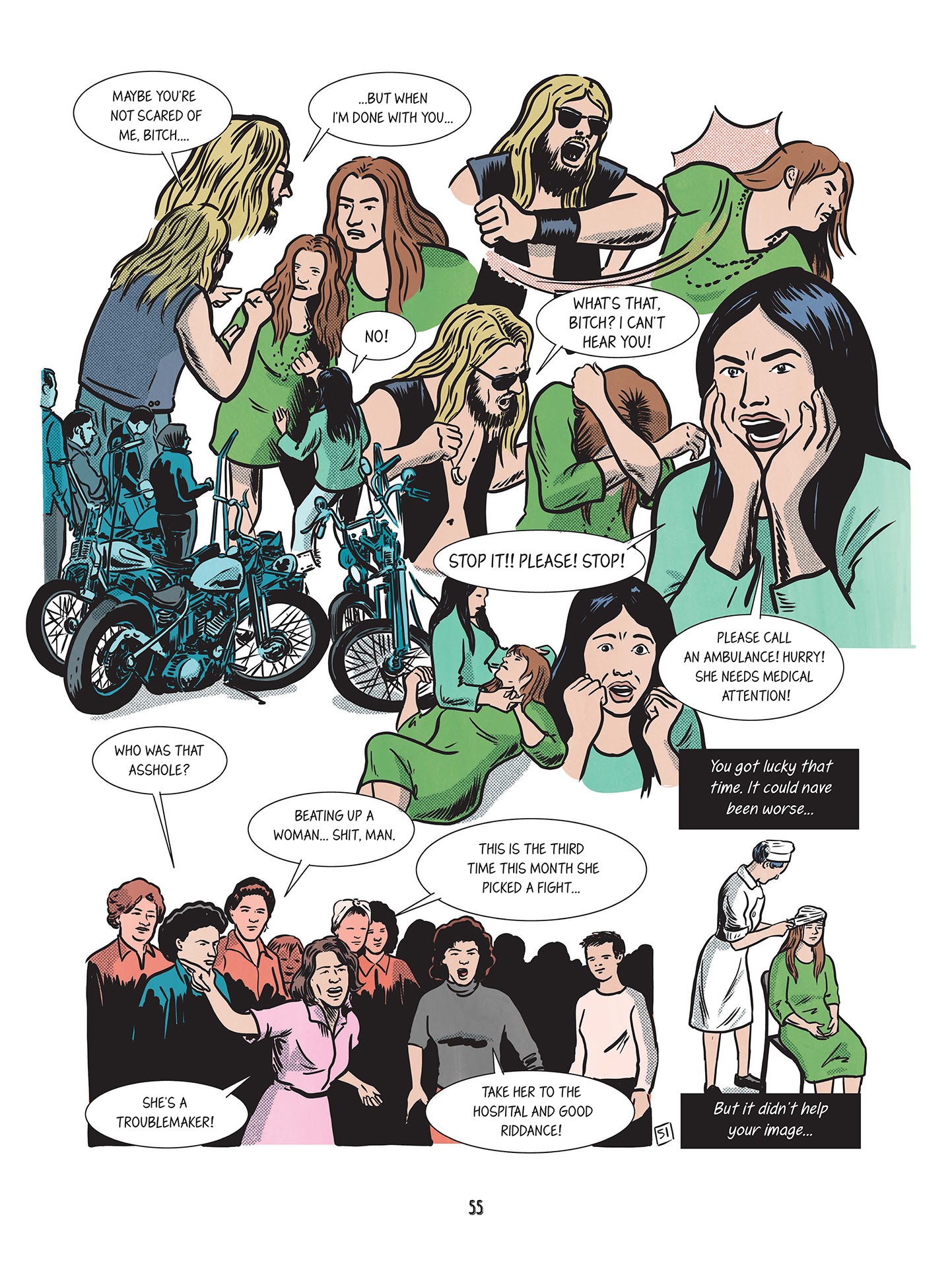 Read online Love Me Please!: The Story of Janis Joplin comic -  Issue # TPB (Part 1) - 56