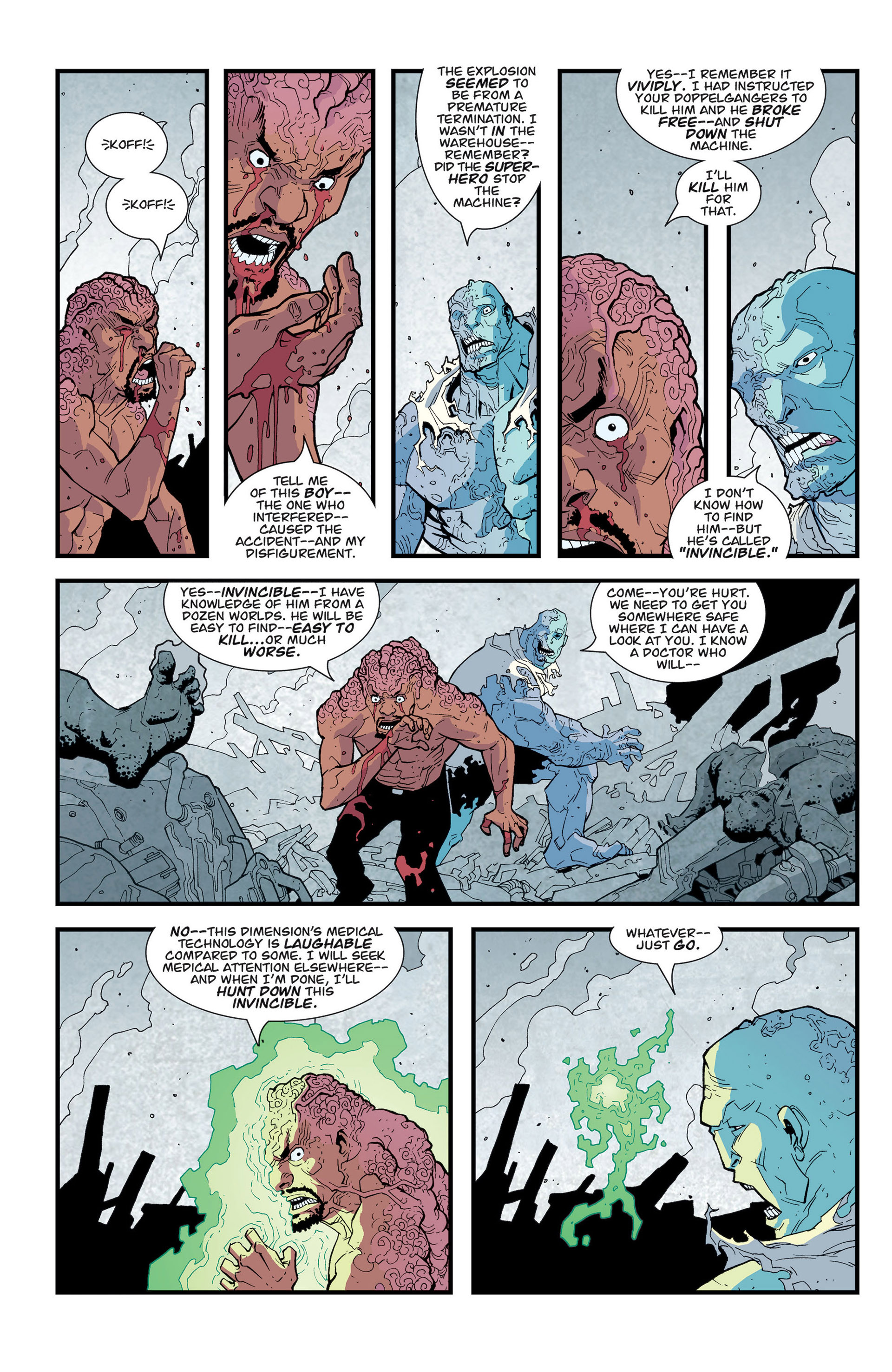 Read online Invincible comic -  Issue # _TPB 5 - The Facts of Life - 128