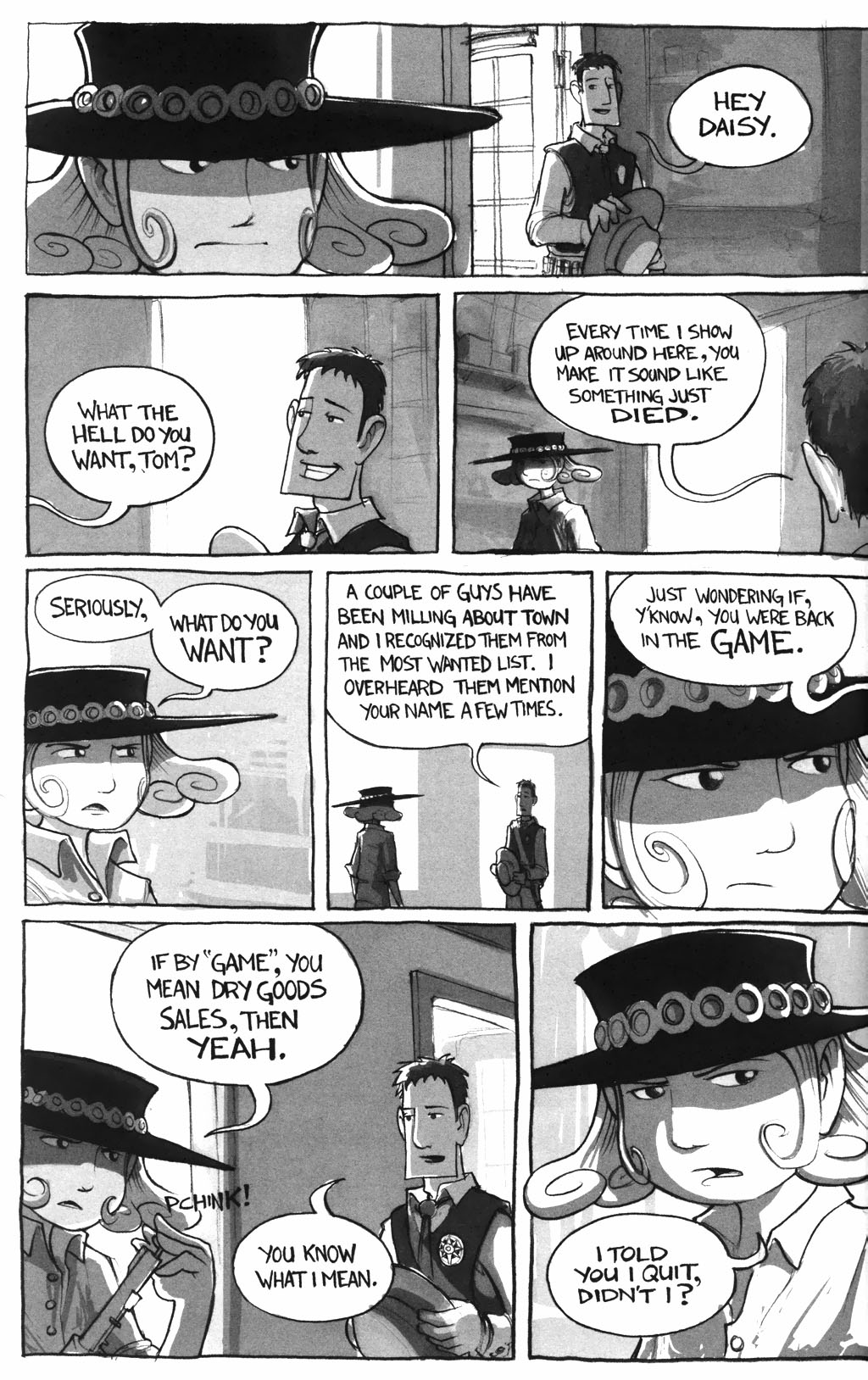Read online Daisy Kutter: The Last Train comic -  Issue #1 - 8