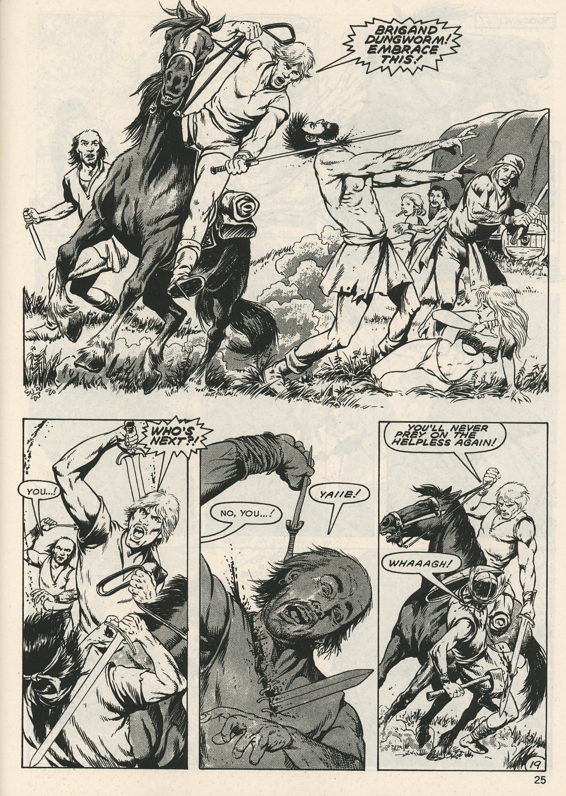 Read online The Savage Sword Of Conan comic -  Issue #126 - 25