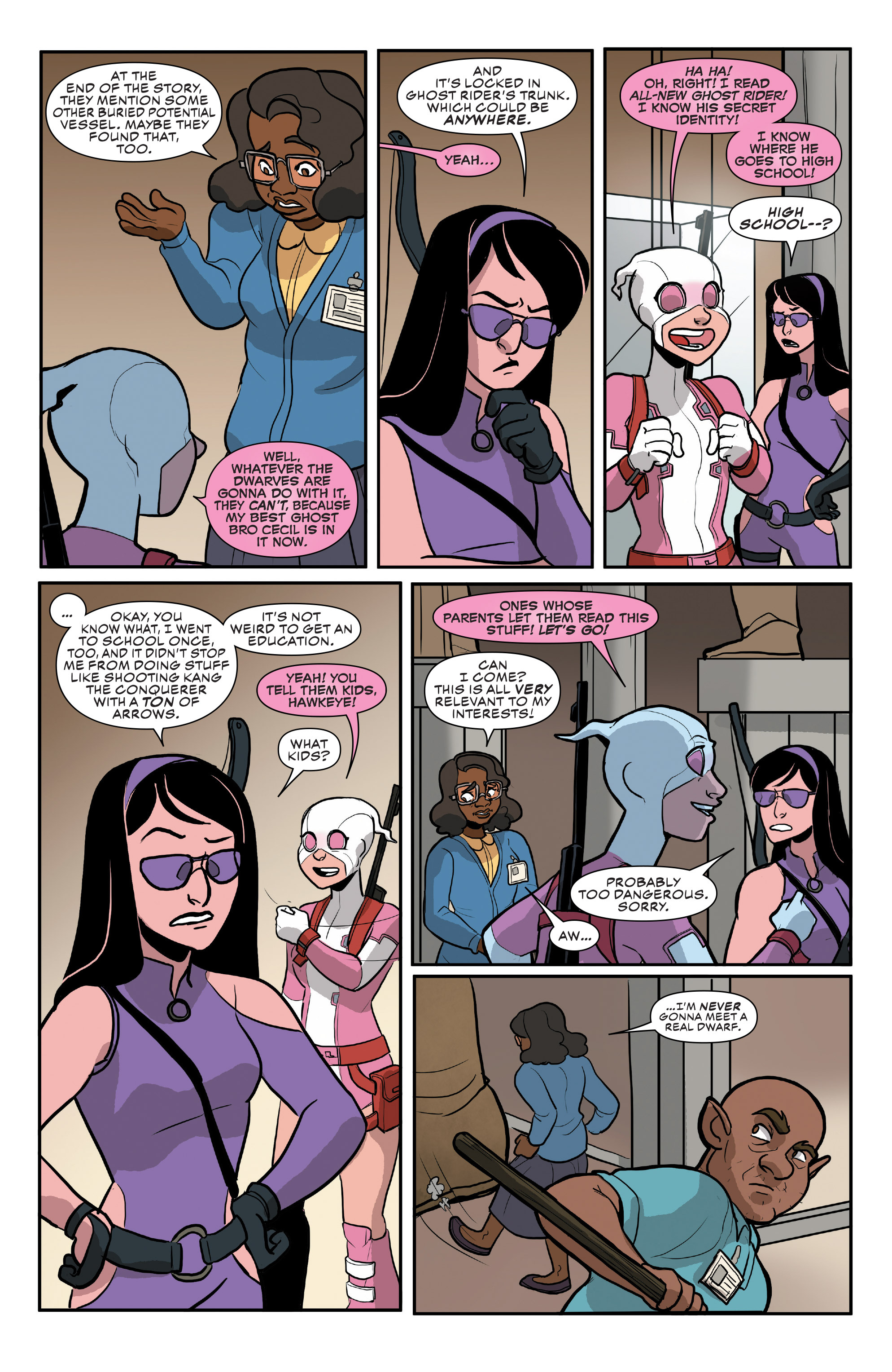 Read online The Unbelievable Gwenpool comic -  Issue #15 - 7
