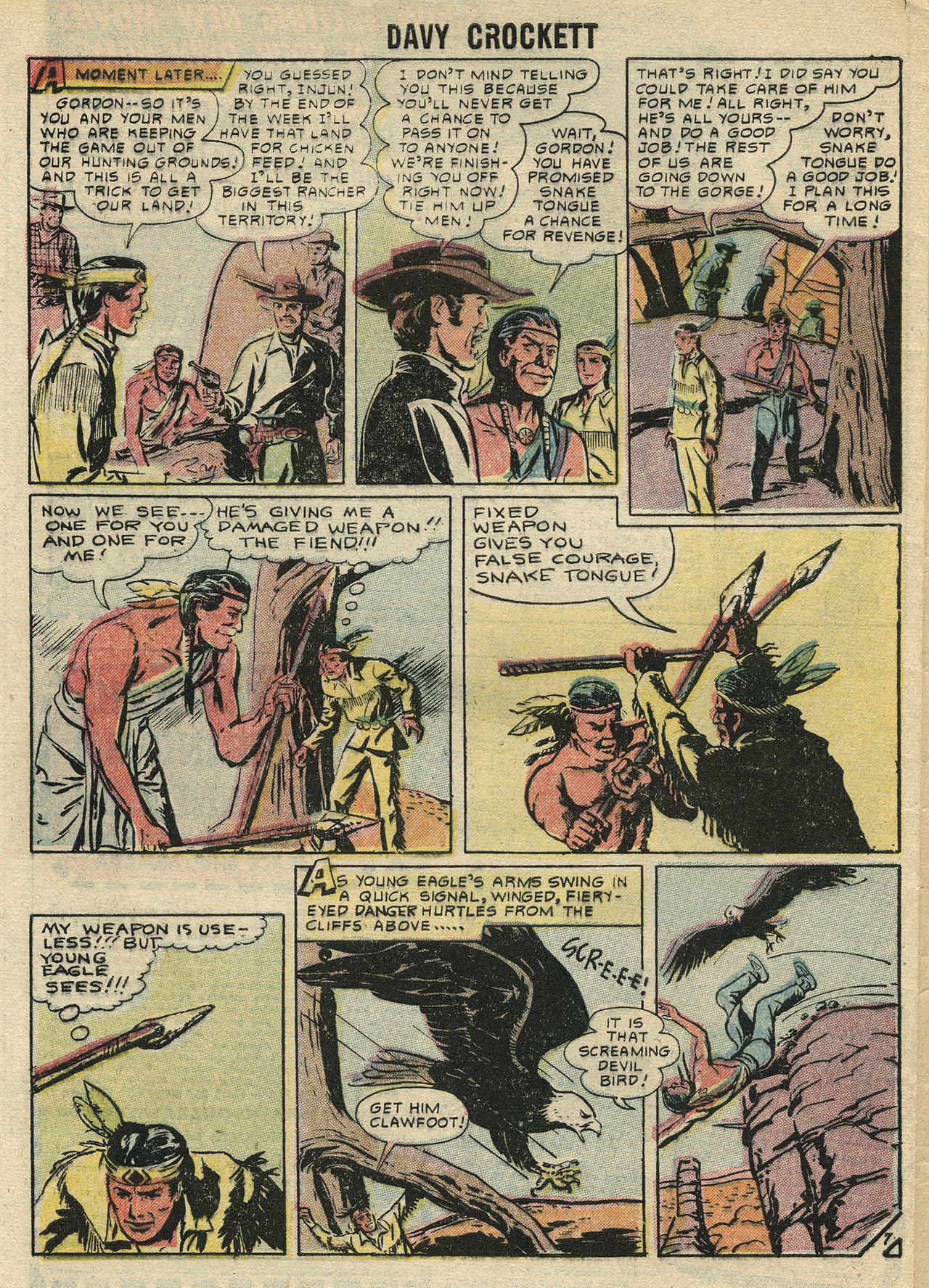 Read online Davy Crockett comic -  Issue #6 - 32