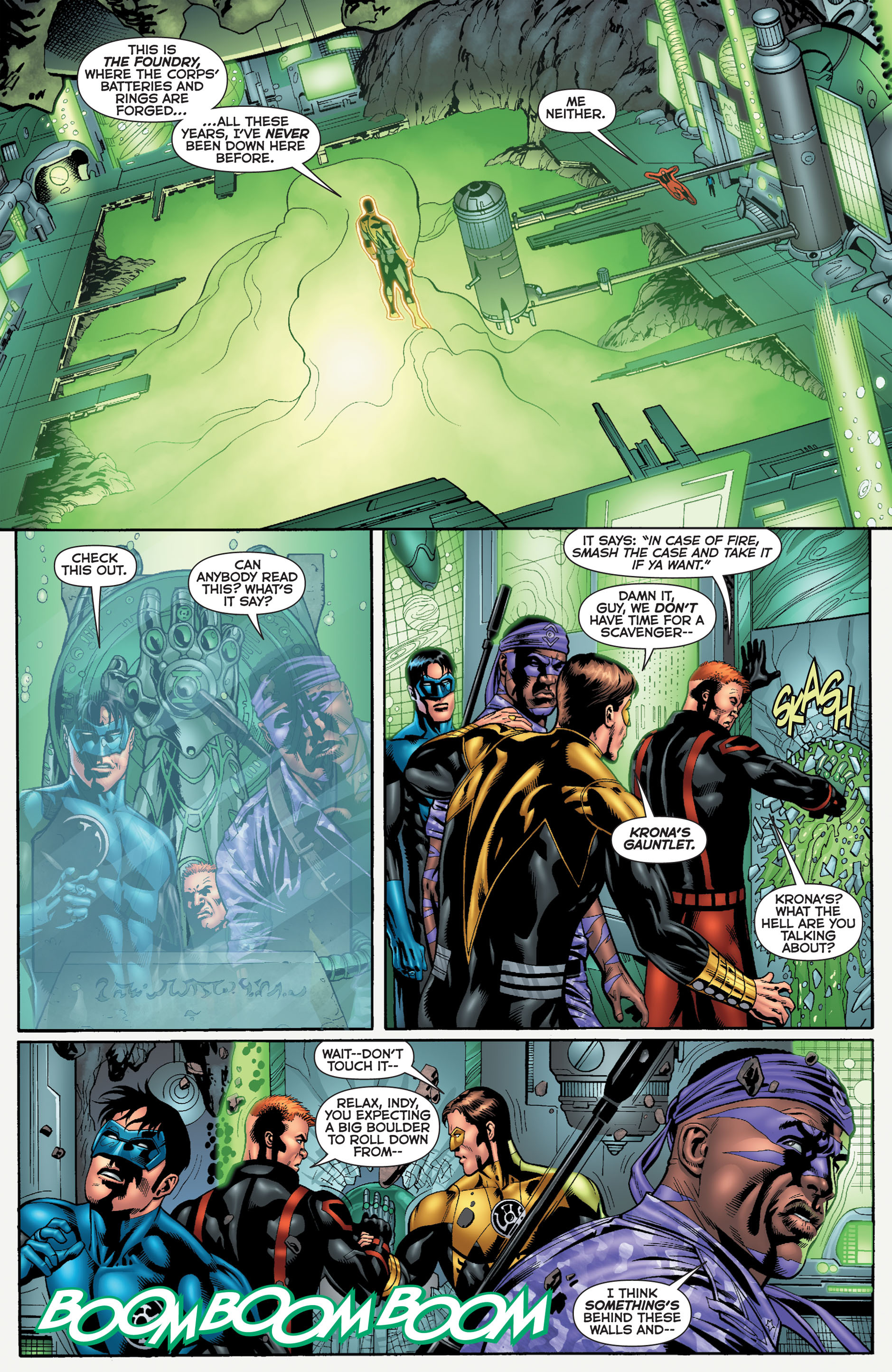 Read online Green Lantern: War of the Green Lanterns (2011) comic -  Issue # TPB - 141