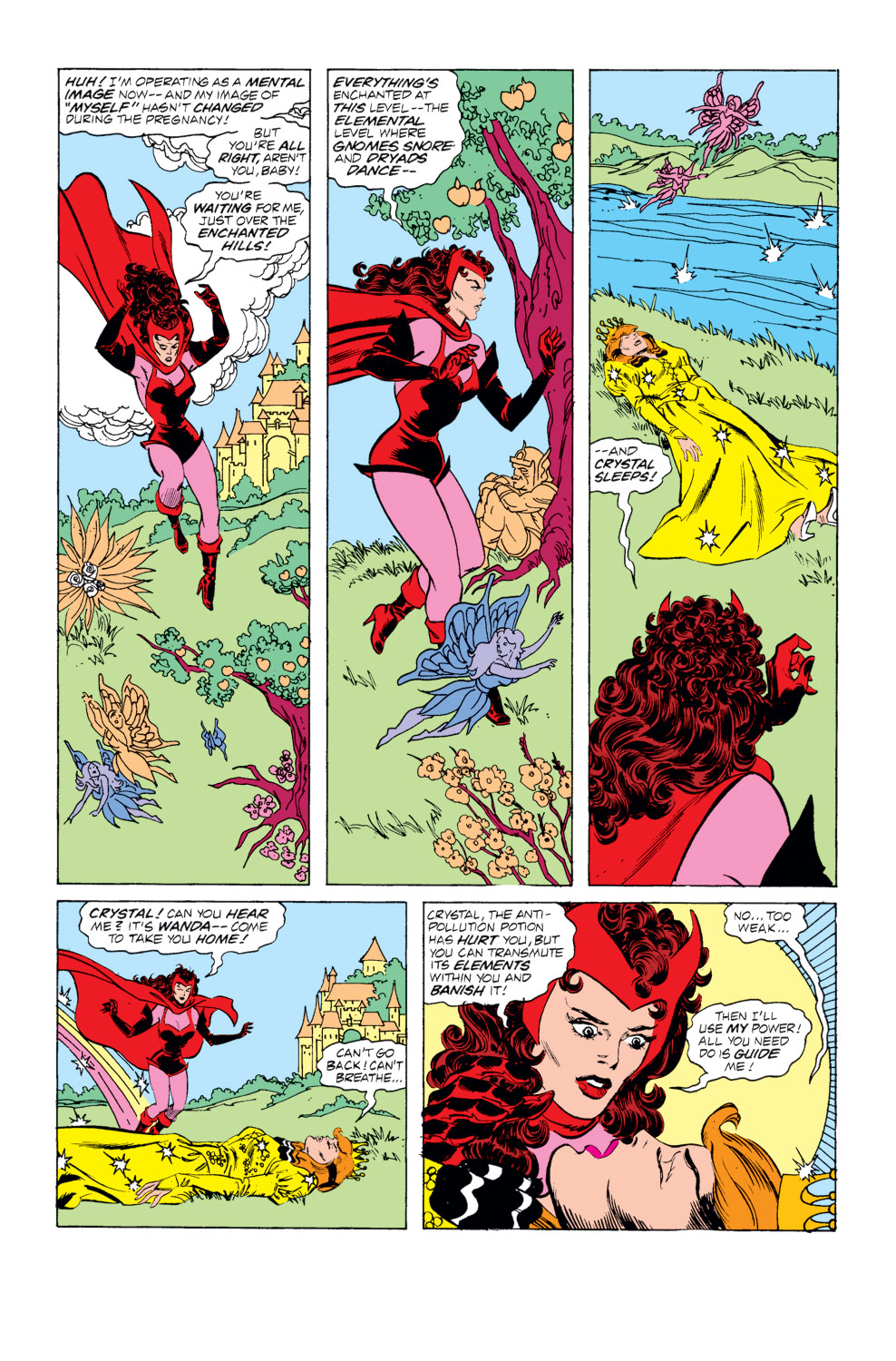 Read online The Vision and the Scarlet Witch (1985) comic -  Issue #10 - 19