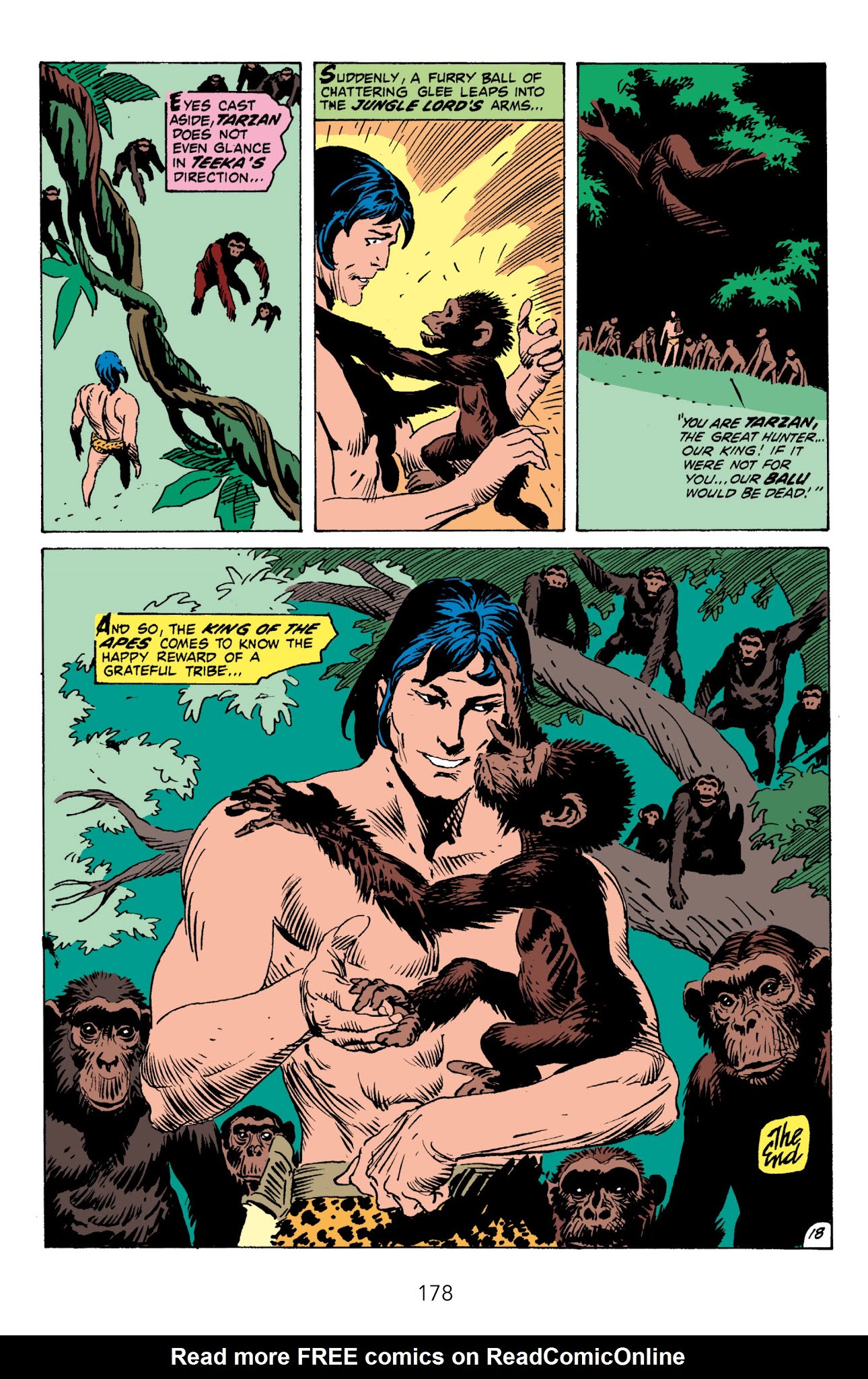 Read online Edgar Rice Burroughs' Tarzan The Joe Kubert Years comic -  Issue # TPB 1 (Part 2) - 79
