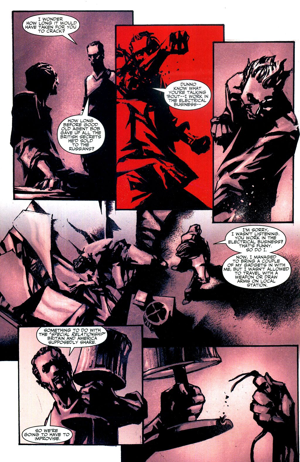 Read online Desolation Jones comic -  Issue #7 - 7