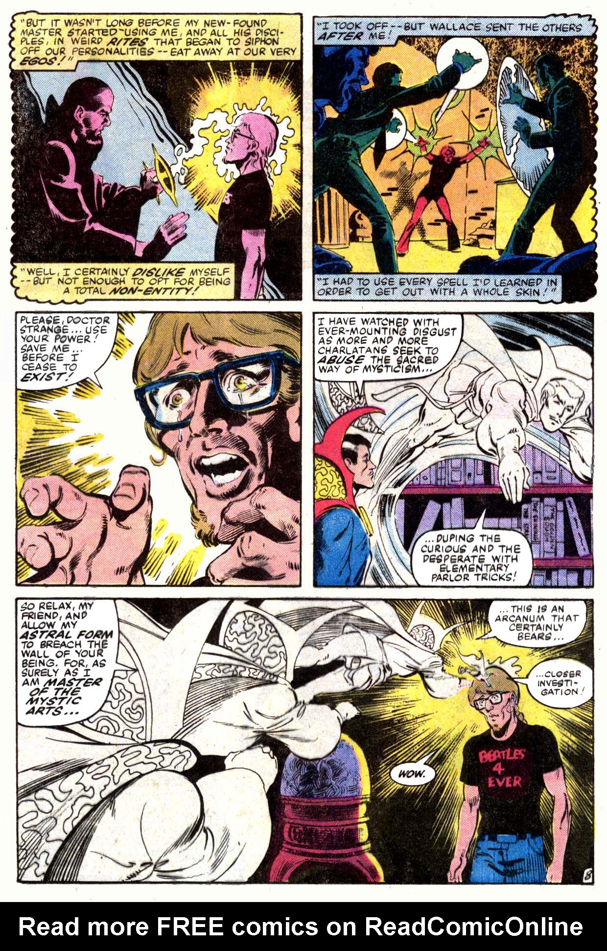 Read online Doctor Strange (1974) comic -  Issue #54 - 9