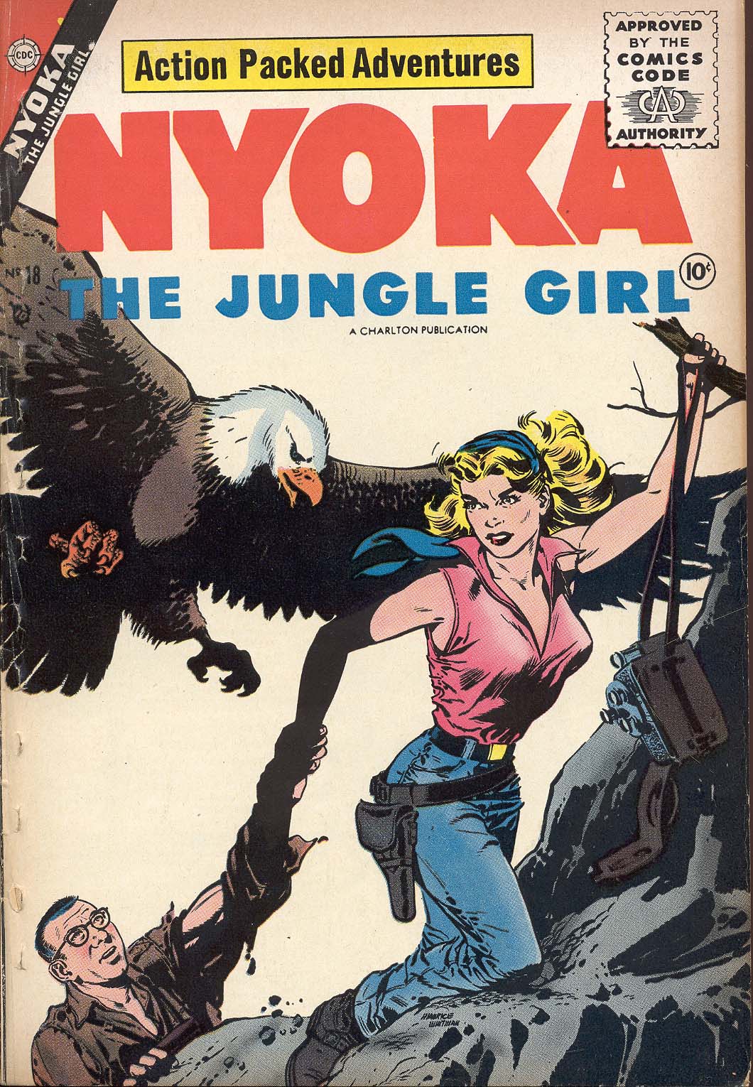 Read online Nyoka the Jungle Girl (1955) comic -  Issue #18 - 1