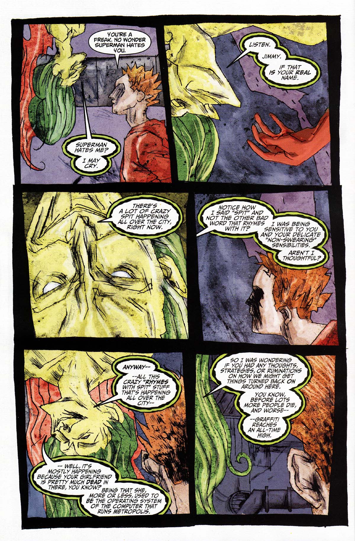 Read online Superman: Metropolis comic -  Issue #9 - 11