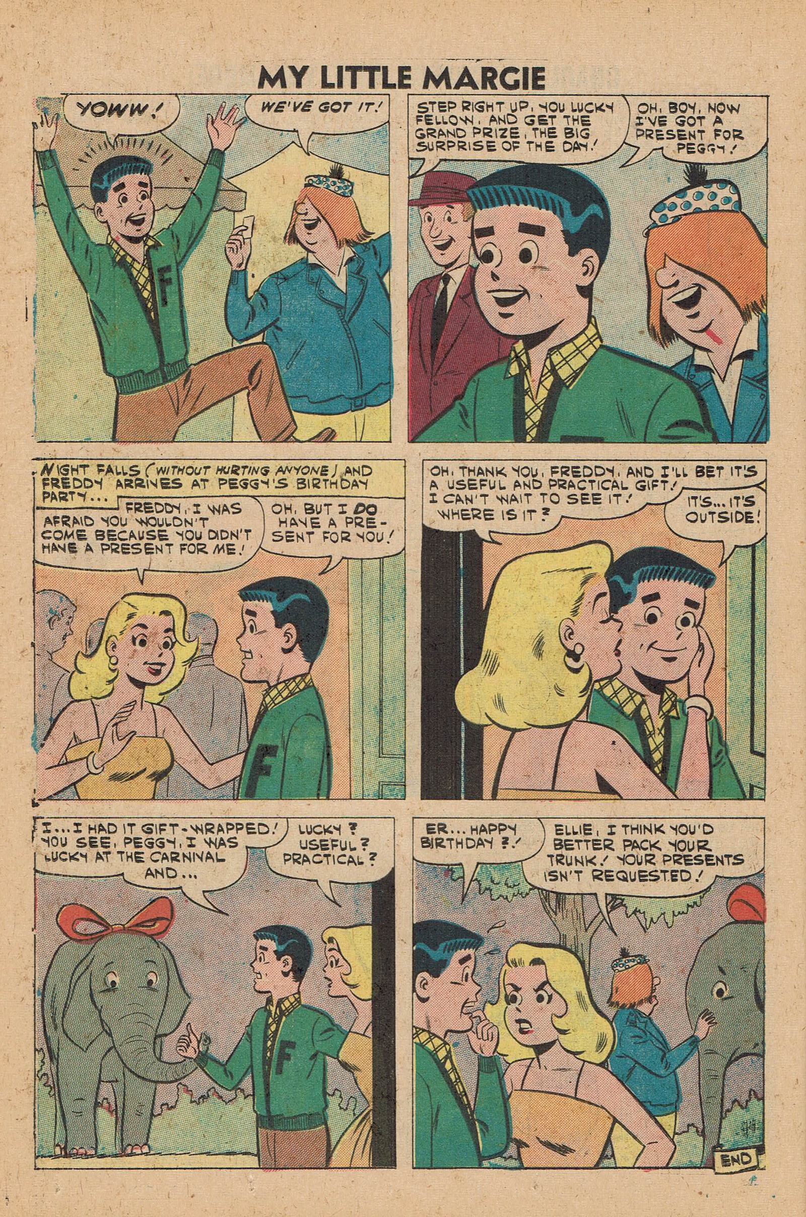 Read online My Little Margie (1954) comic -  Issue #35 - 25