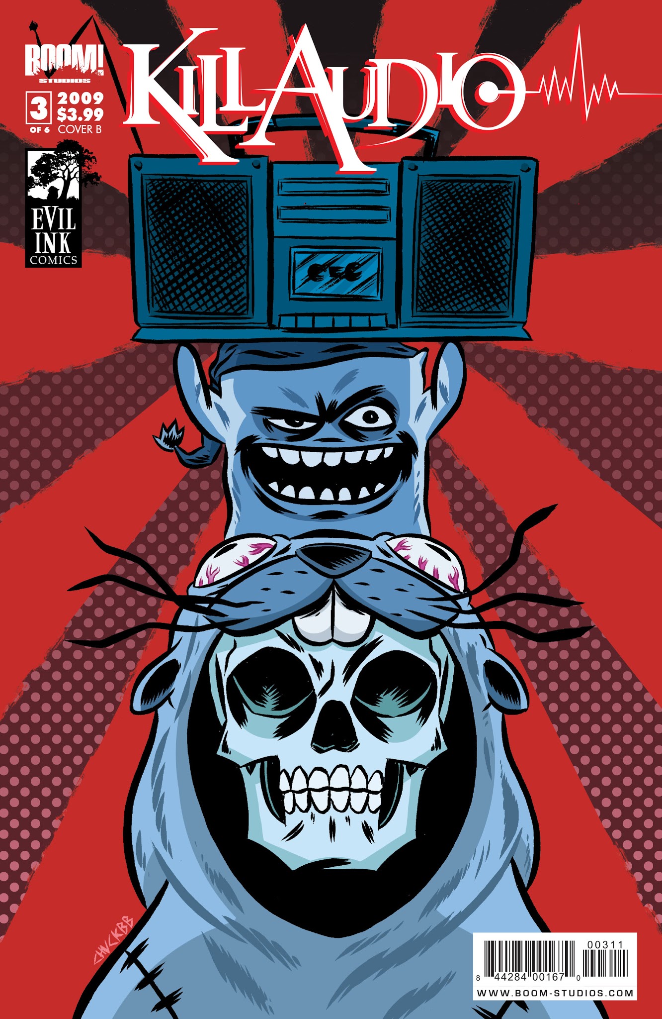 Read online Kill Audio comic -  Issue #3 - 2