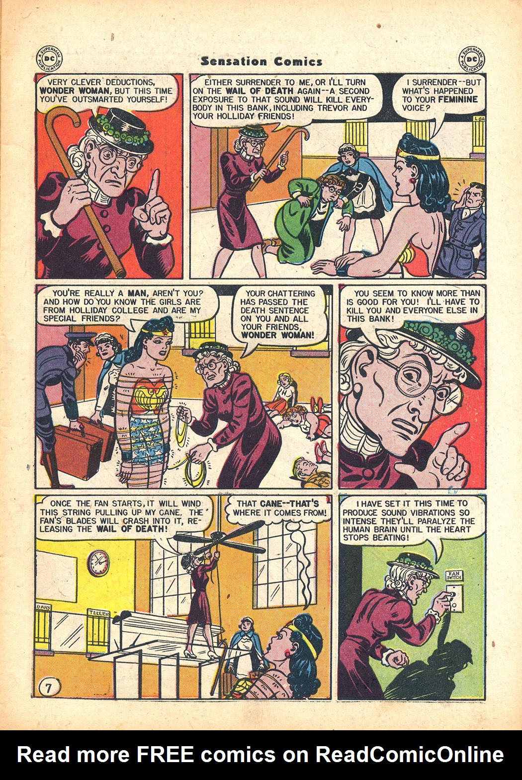 Read online Sensation (Mystery) Comics comic -  Issue #63 - 9
