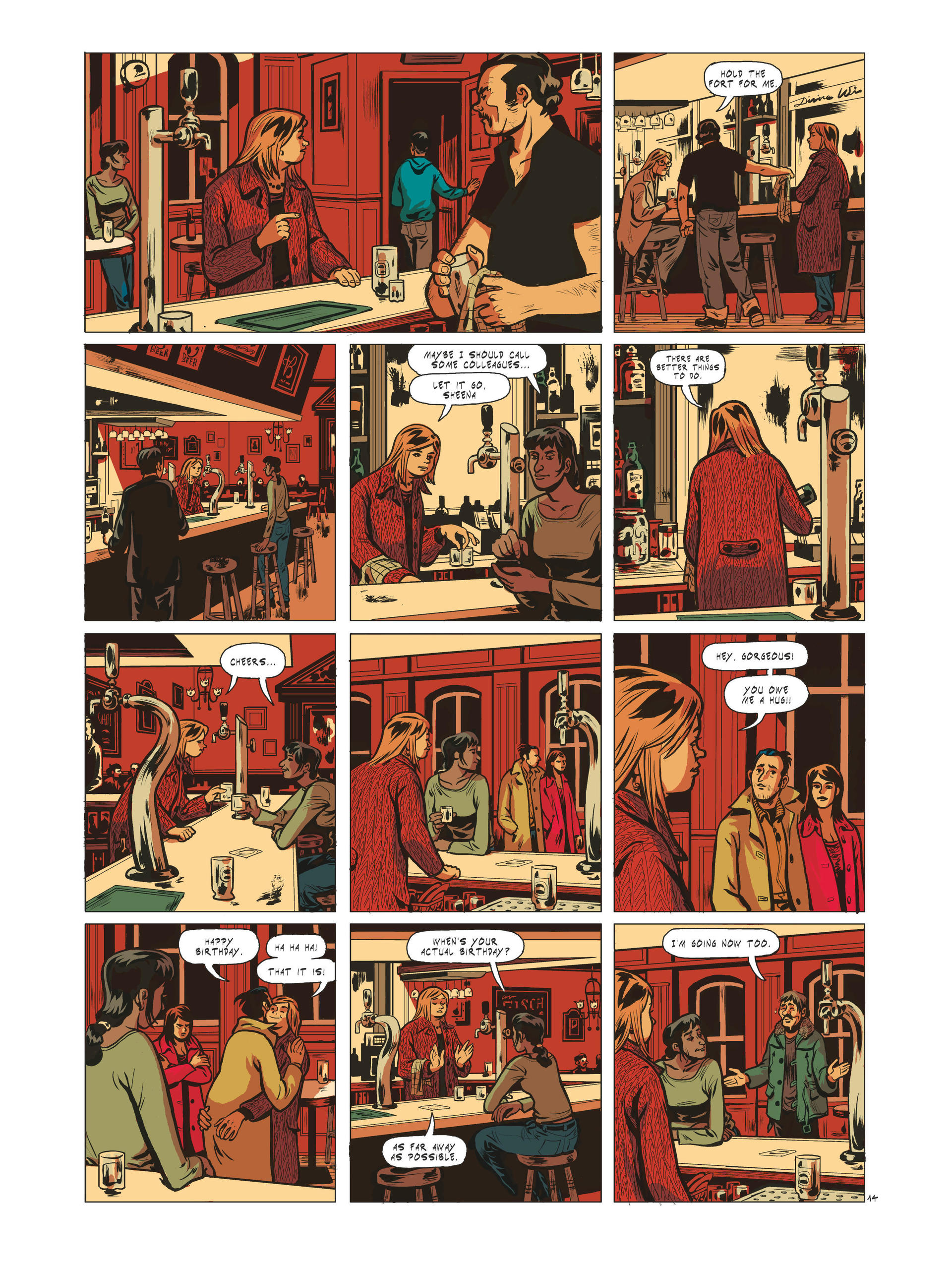 Read online Maggy Garrisson comic -  Issue #1 - 16