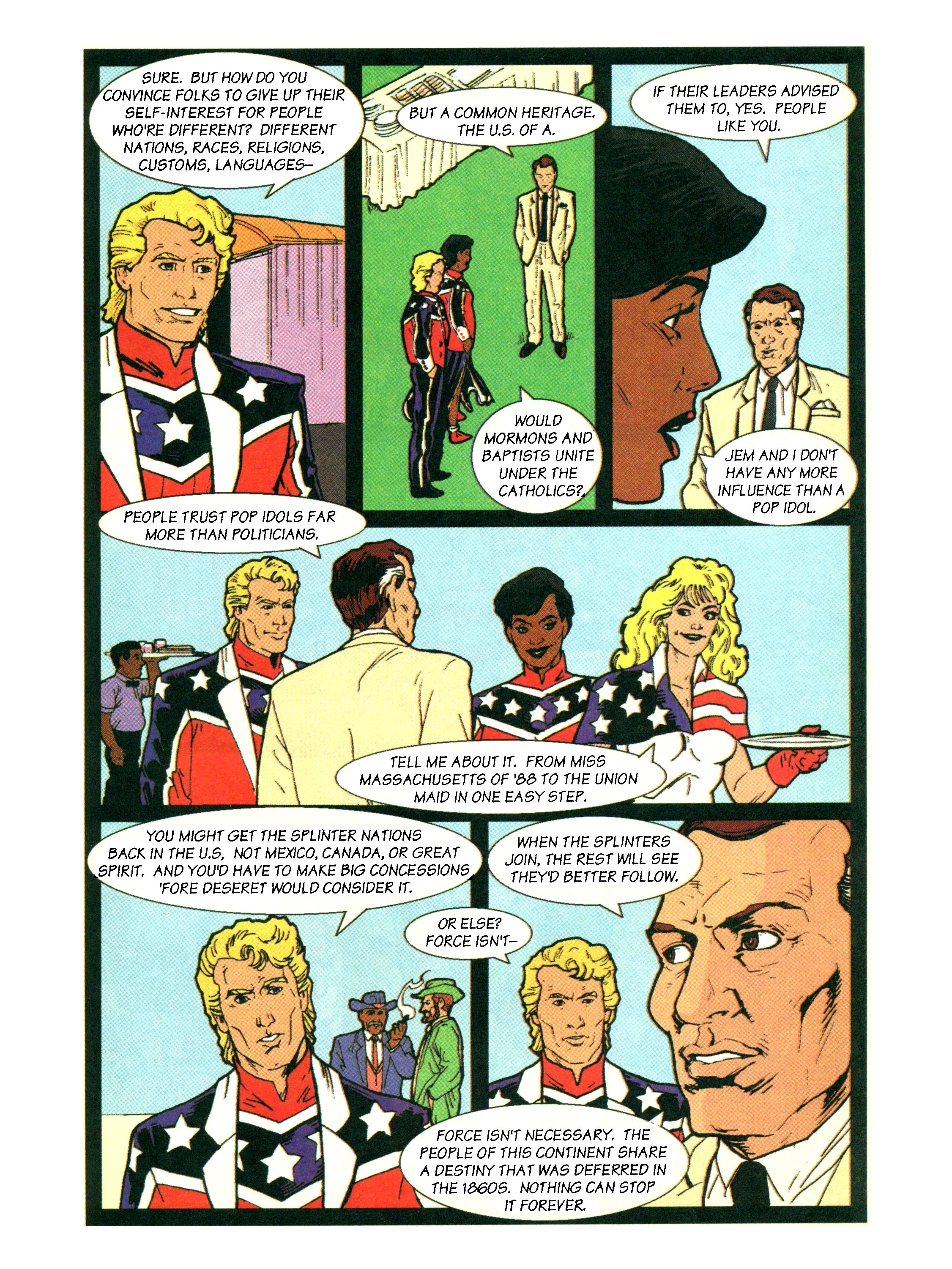 Read online Captain Confederacy (1991) comic -  Issue #2 - 23