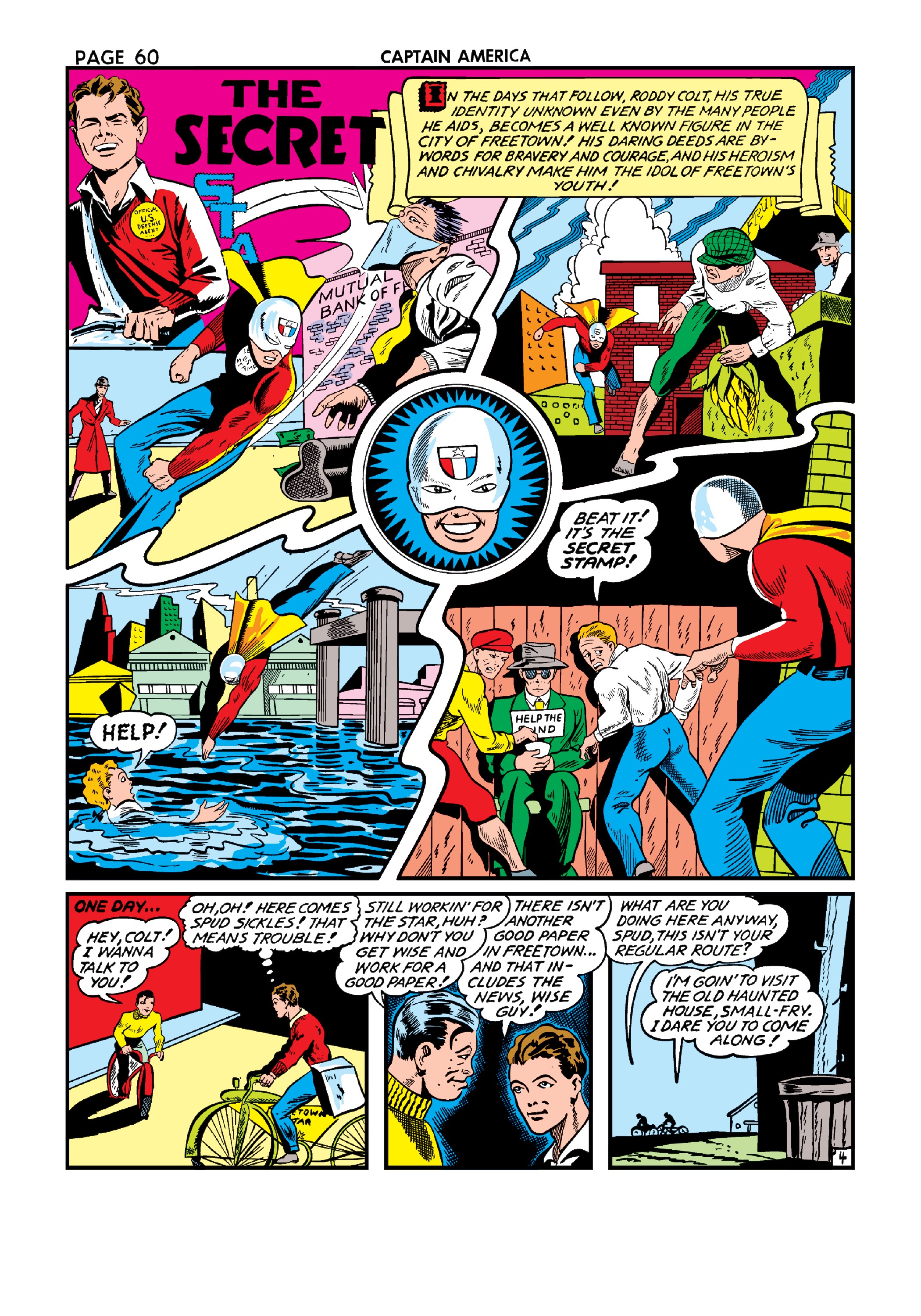 Read online Marvel Masterworks: Golden Age Captain America comic -  Issue # TPB 4 (Part 1) - 69