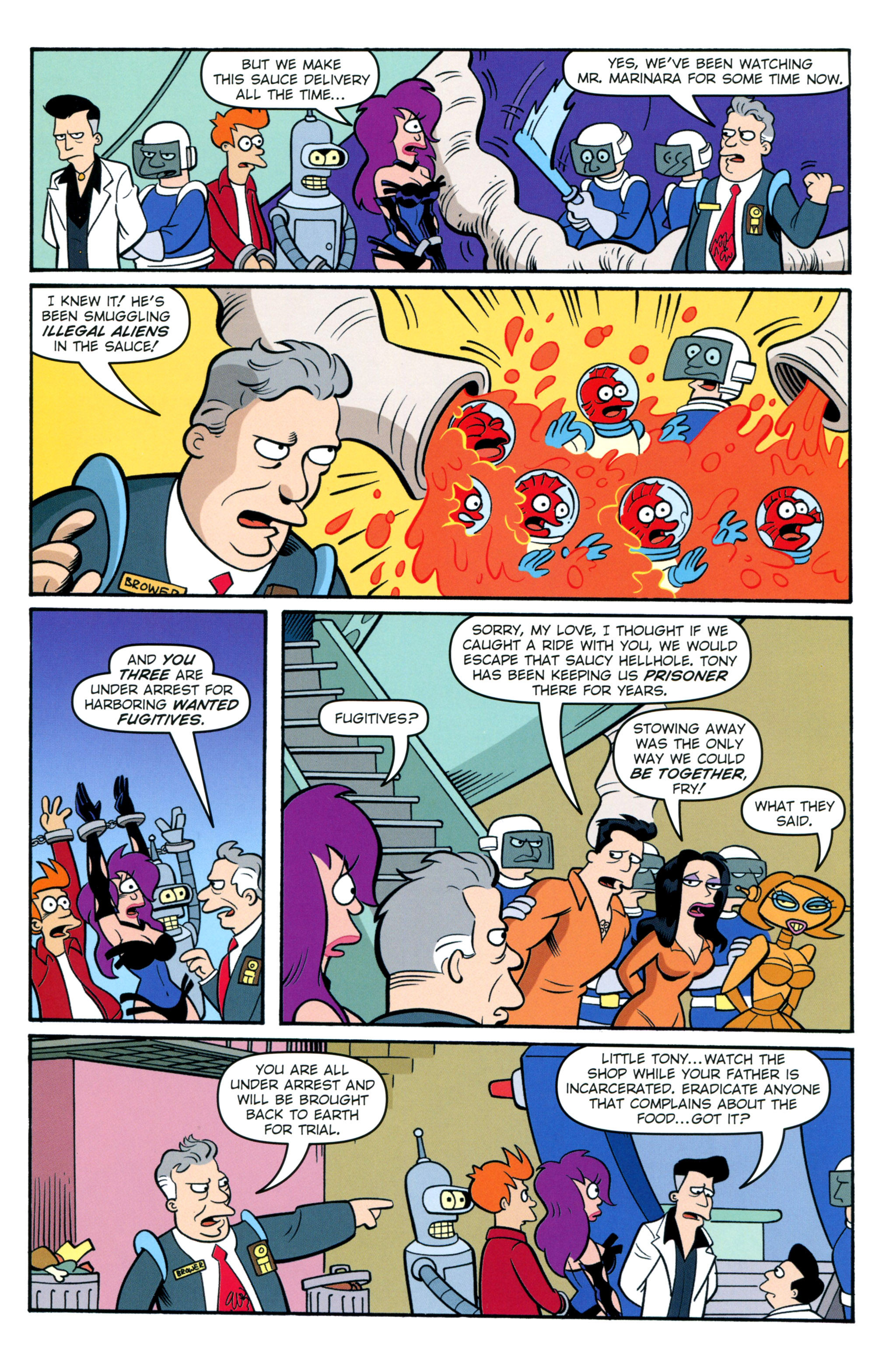 Read online Futurama Comics comic -  Issue #71 - 15