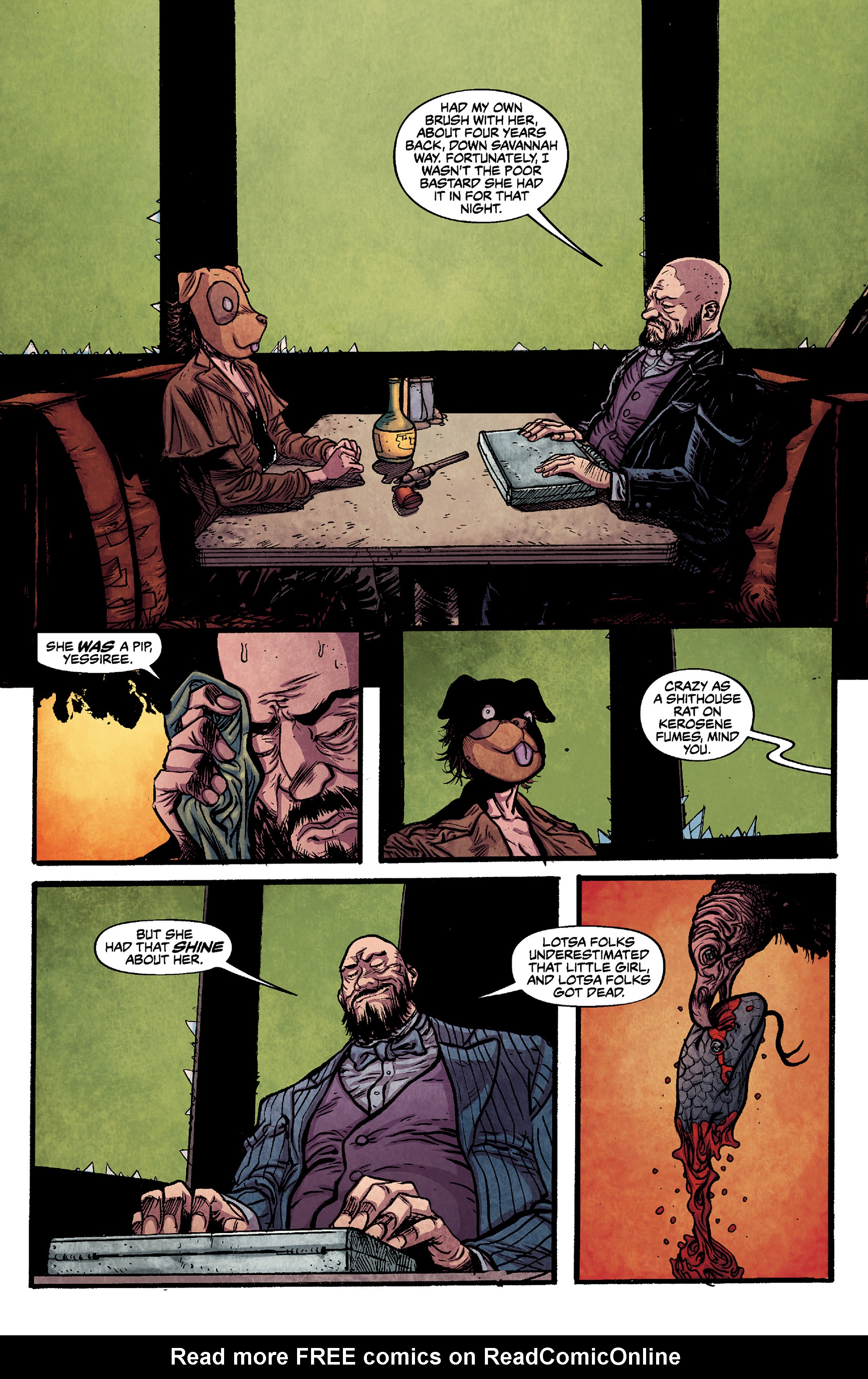 Read online Alabaster: The Good, the Bad and the Bird comic -  Issue #1 - 11
