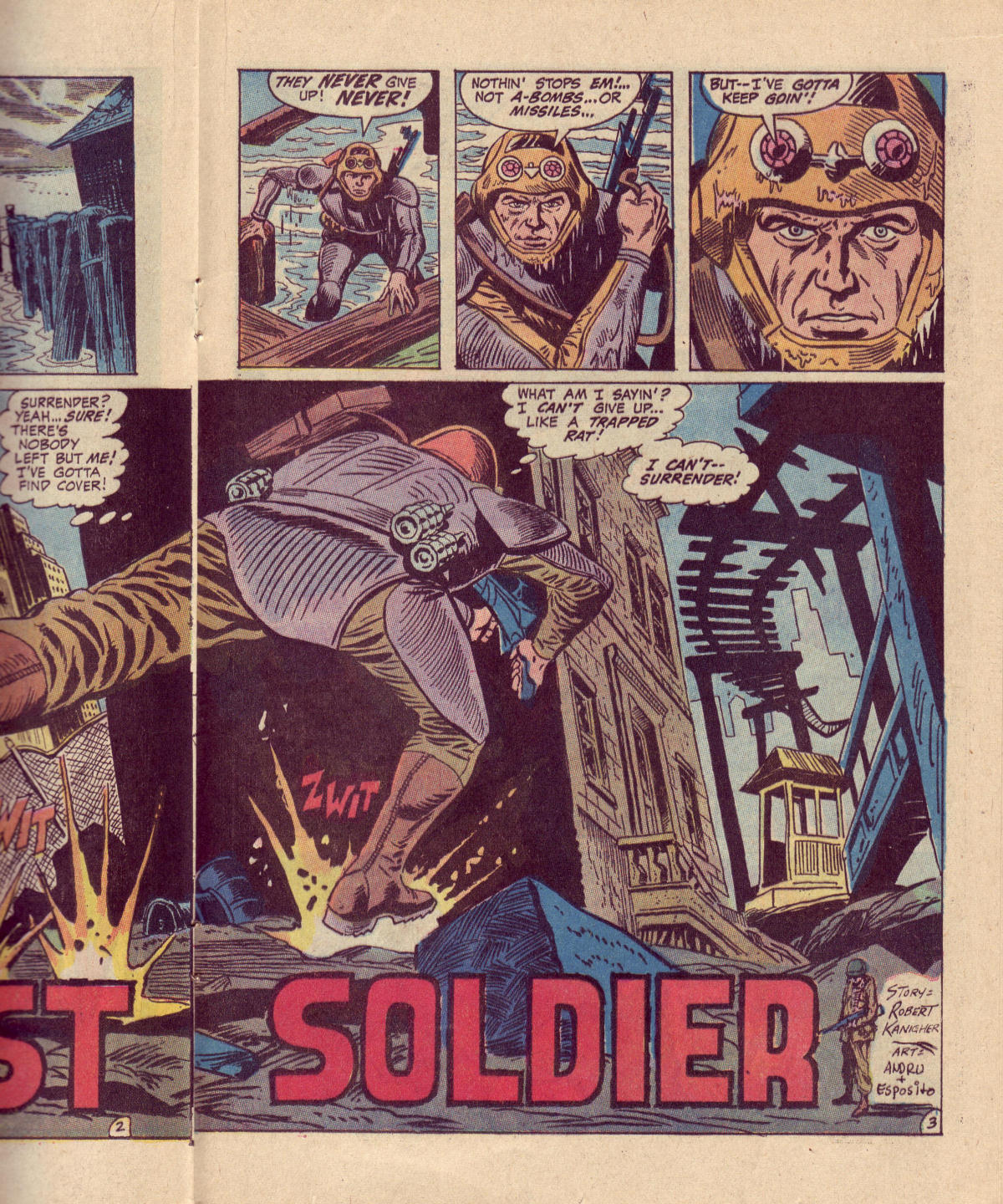 Read online Our Army at War (1952) comic -  Issue #220 - 21