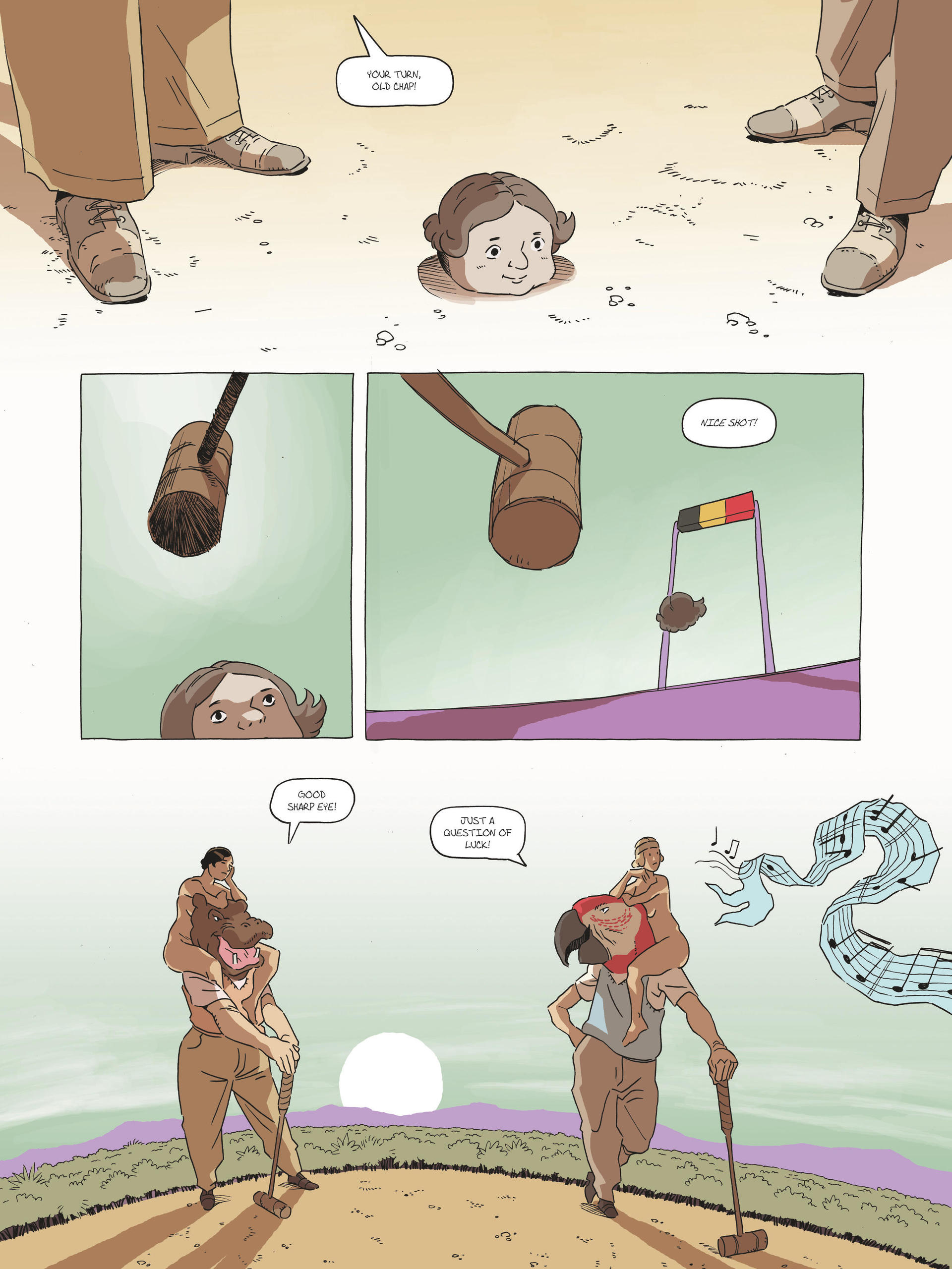 Read online Zidrou-Beuchot's African Trilogy comic -  Issue # TPB 2 - 36