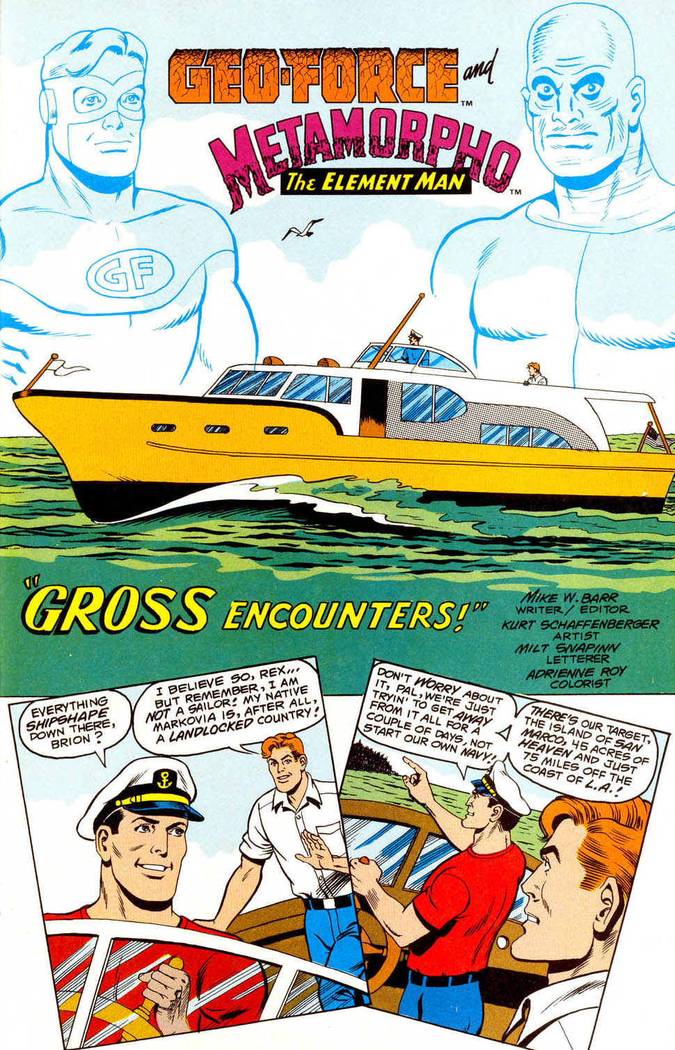 Read online The Outsiders (1985) comic -  Issue #20 - 24