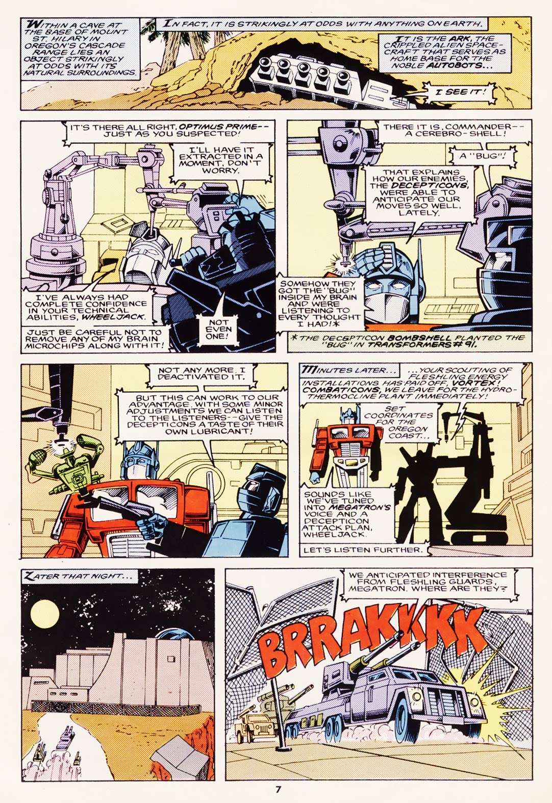 Read online The Transformers (UK) comic -  Issue #105 - 7