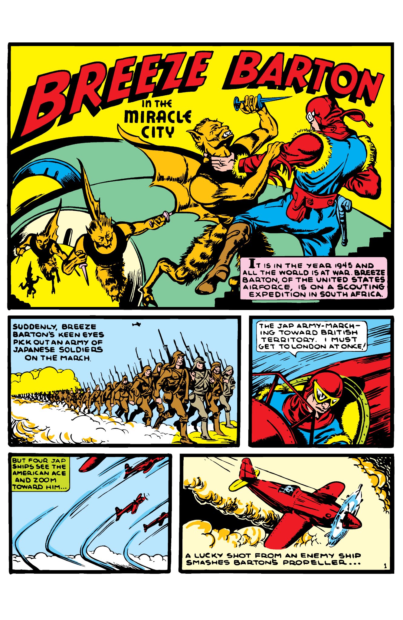 Read online Daring Mystery Comics comic -  Issue #3 - 10