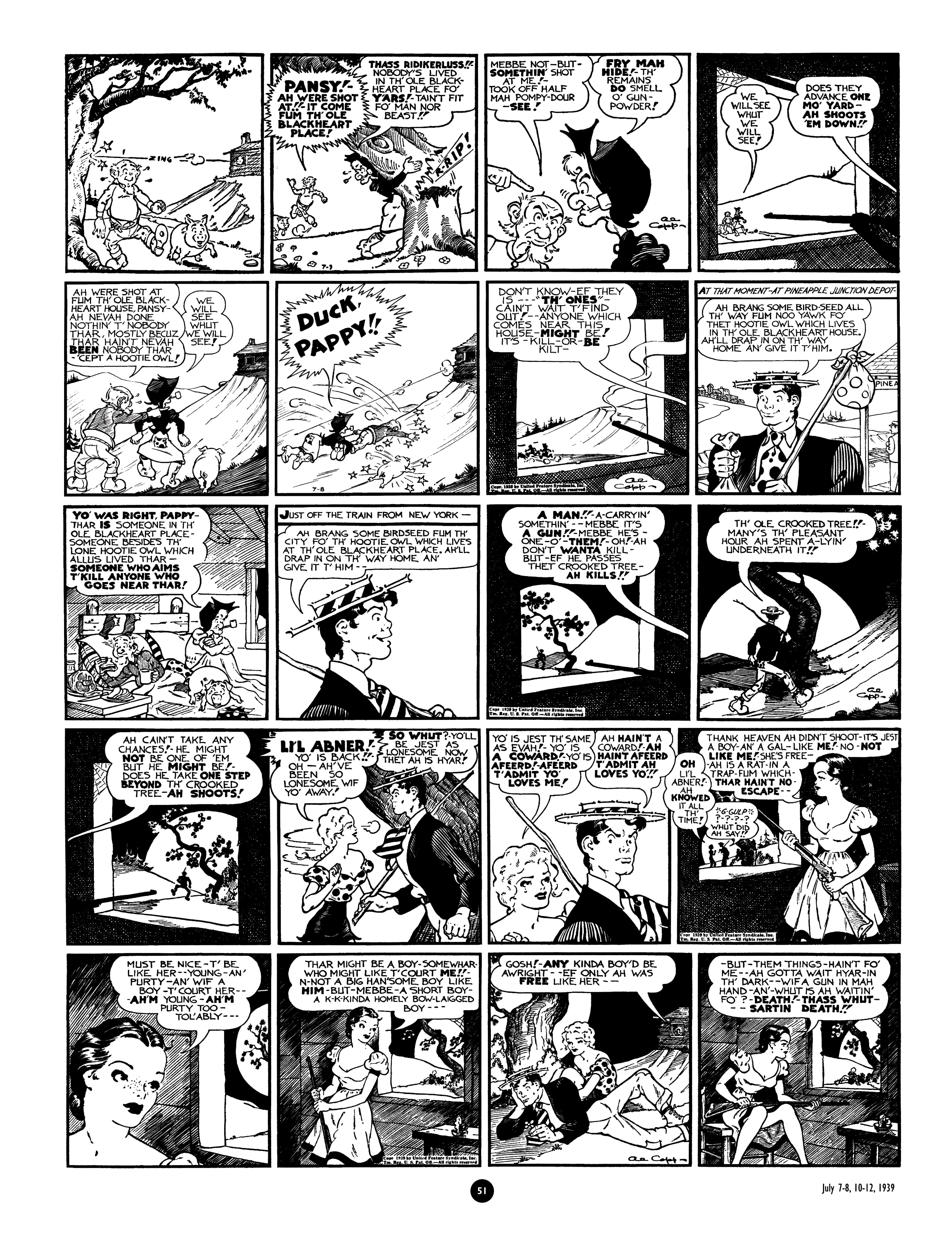Read online Al Capp's Li'l Abner Complete Daily & Color Sunday Comics comic -  Issue # TPB 3 (Part 1) - 52